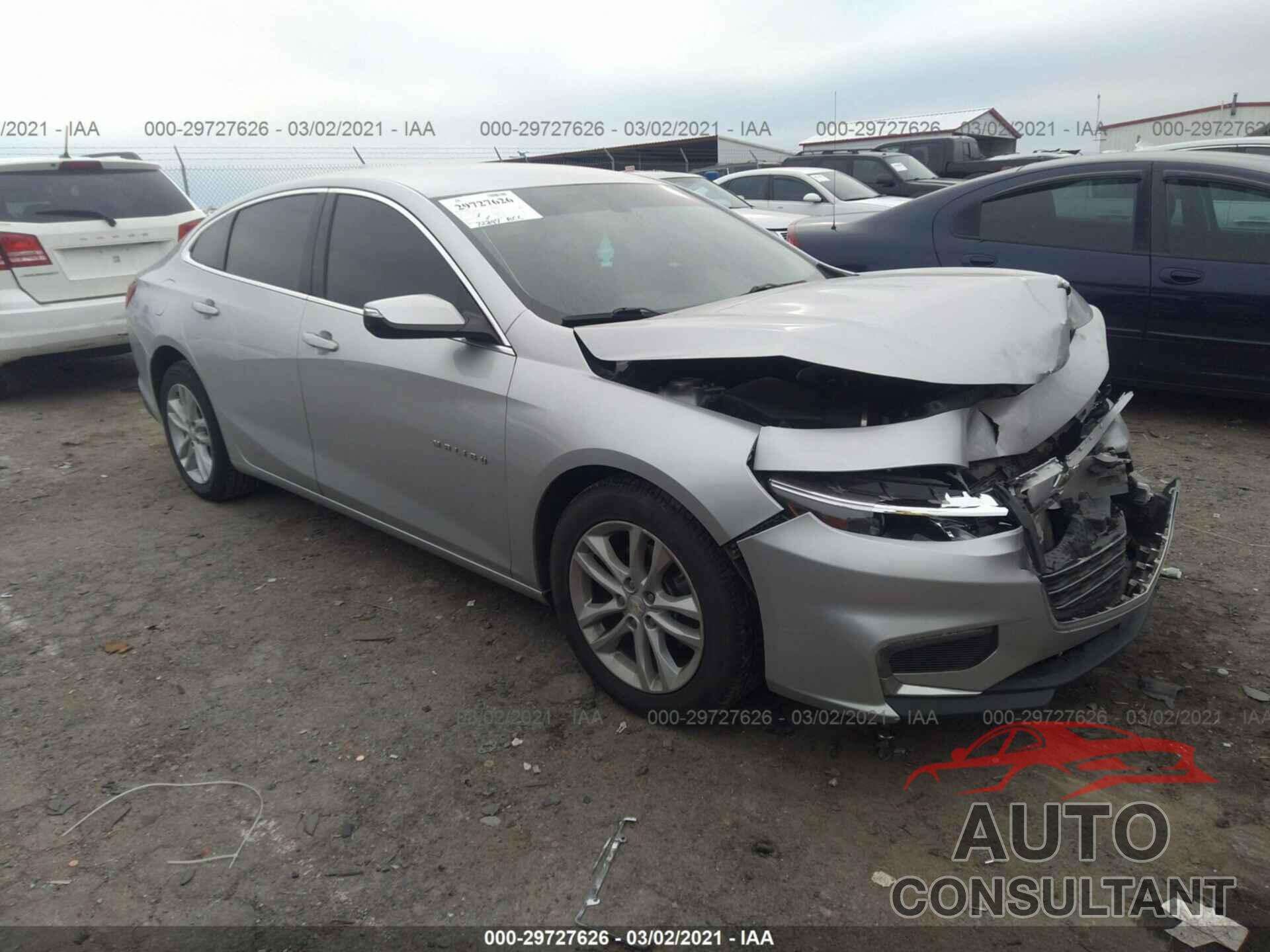 CHEVROLET MALIBU 2018 - 1G1ZD5ST3JF240473