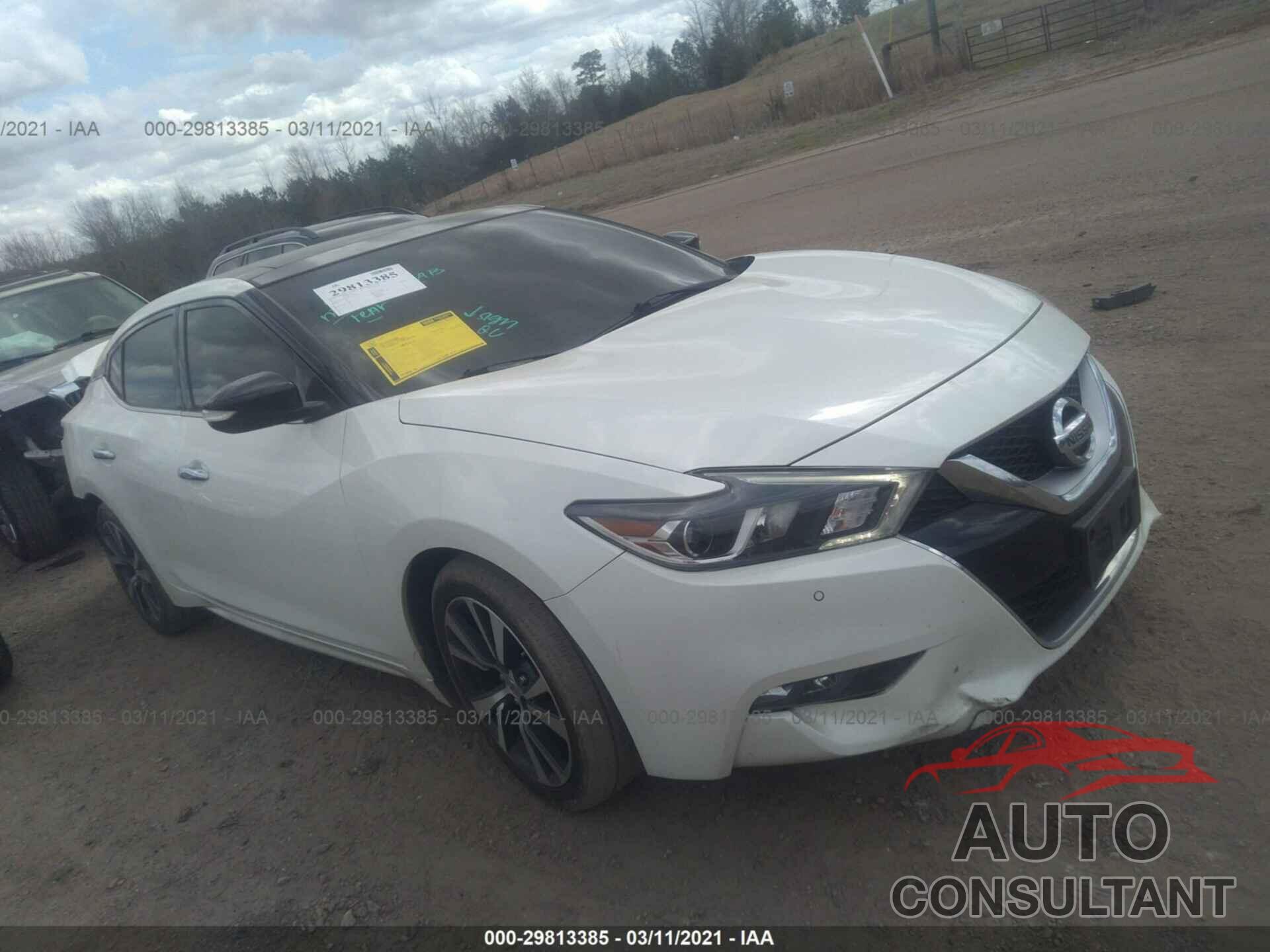 NISSAN MAXIMA 2017 - 1N4AA6AP3HC427320