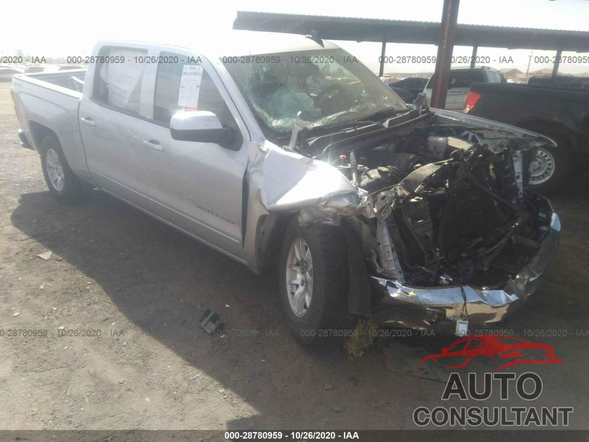 CHEVROLET SILVERADO 1500 2017 - 3GCUKREC1HG129326