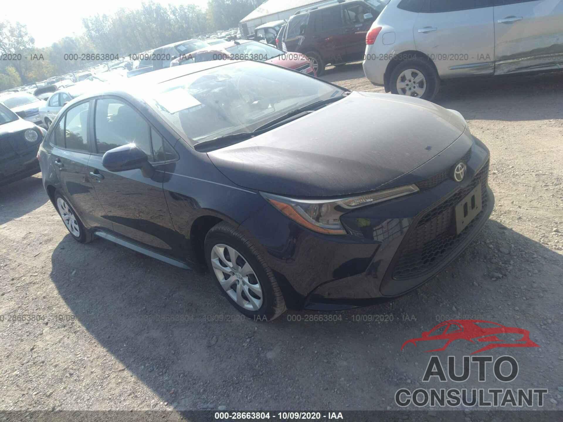 TOYOTA COROLLA 2020 - JTDEPRAE6LJ115328
