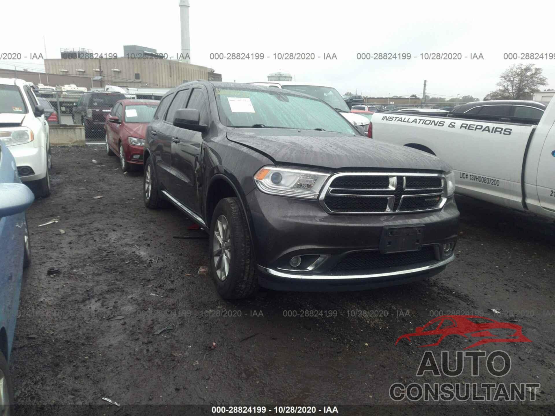 DODGE DURANGO 2017 - 1C4RDJAG2HC780834