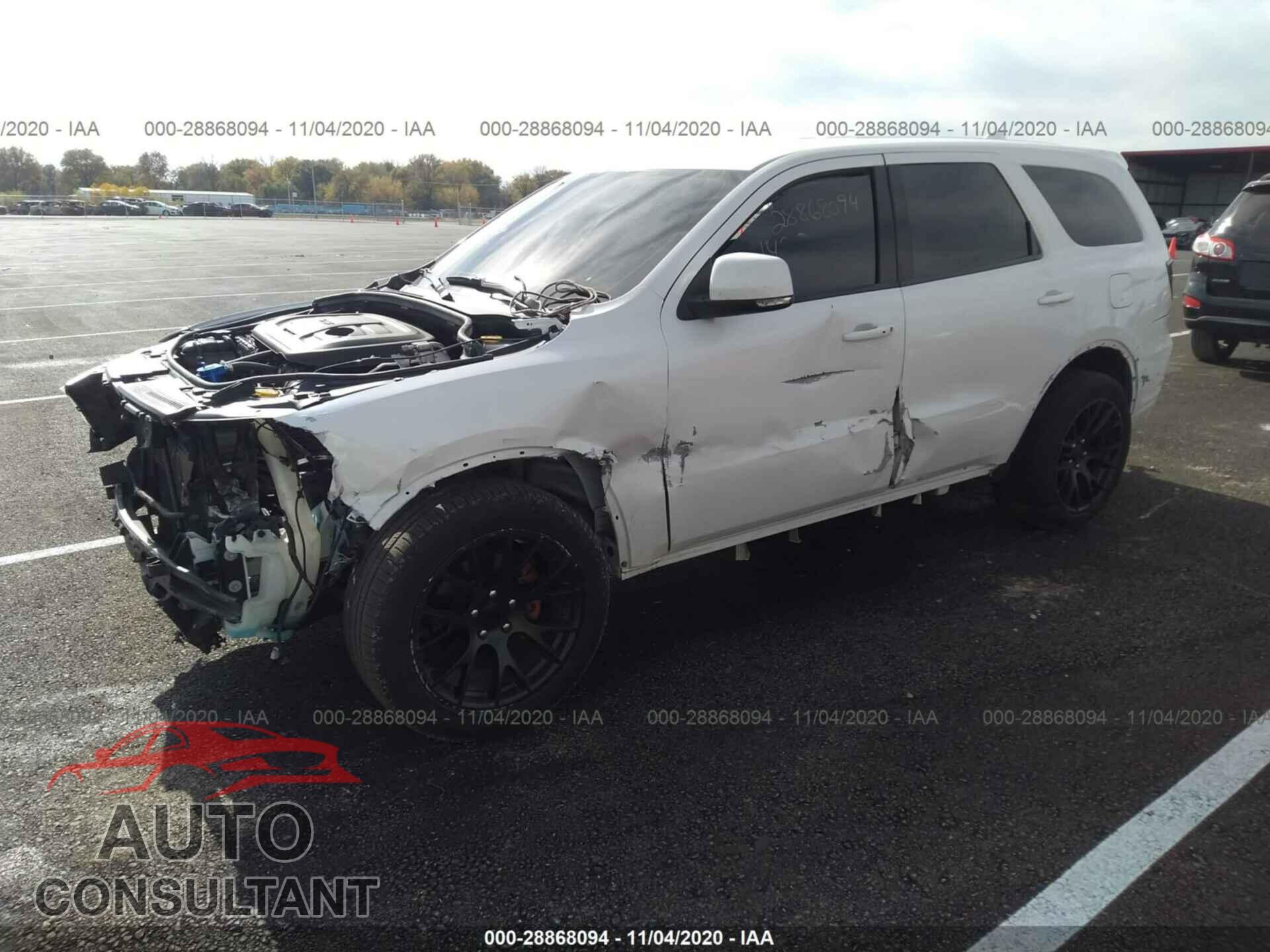 DODGE DURANGO 2018 - 1C4RDHDG2JC149740