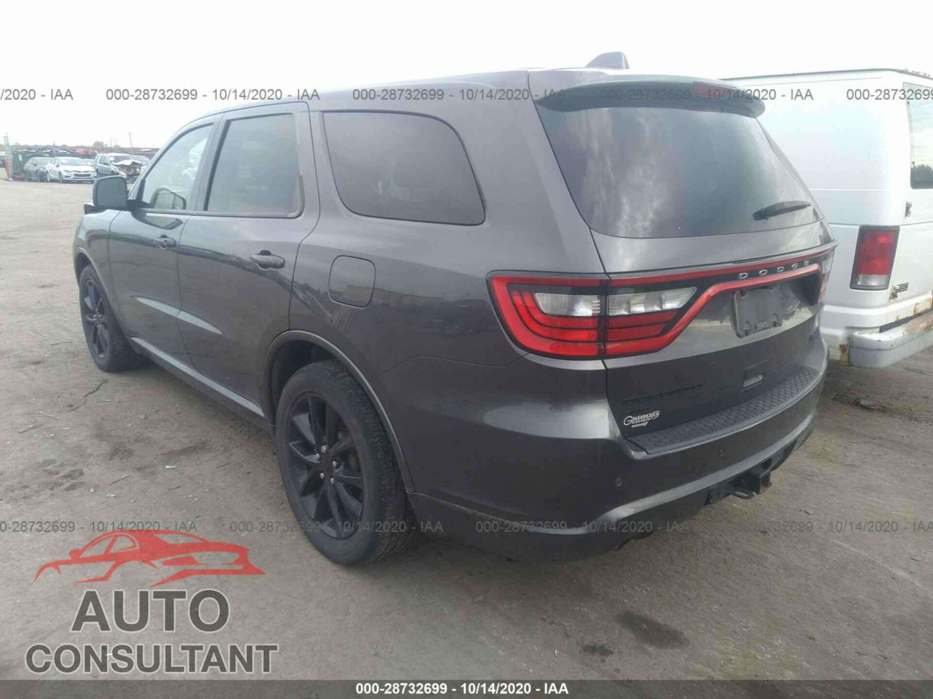 DODGE DURANGO 2017 - 1C4SDJCT0HC860807