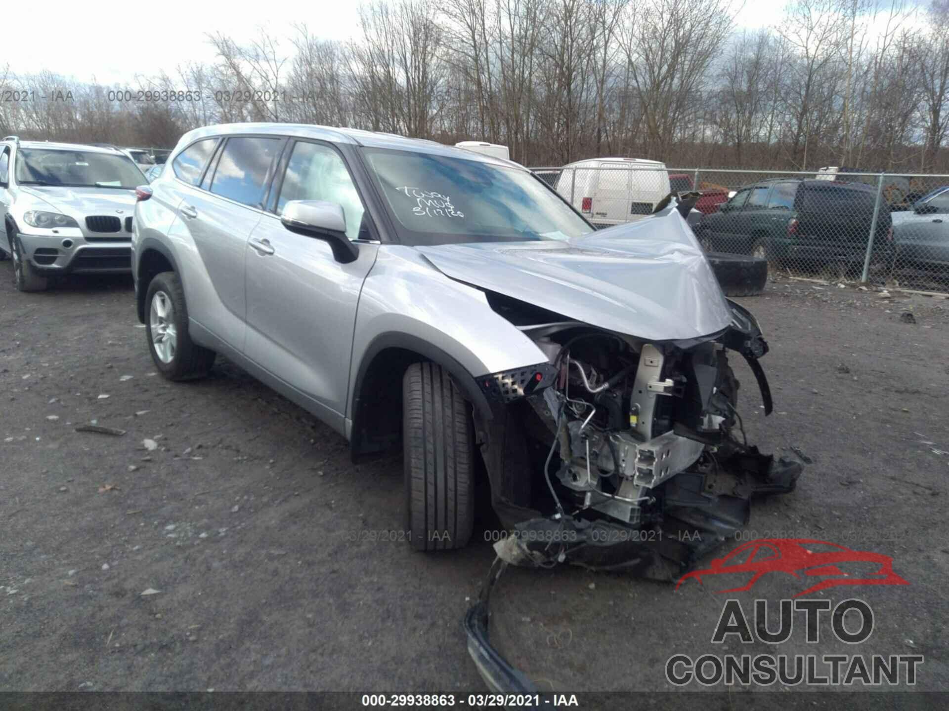 TOYOTA HIGHLANDER 2020 - 5TDCZRBH0LS501000