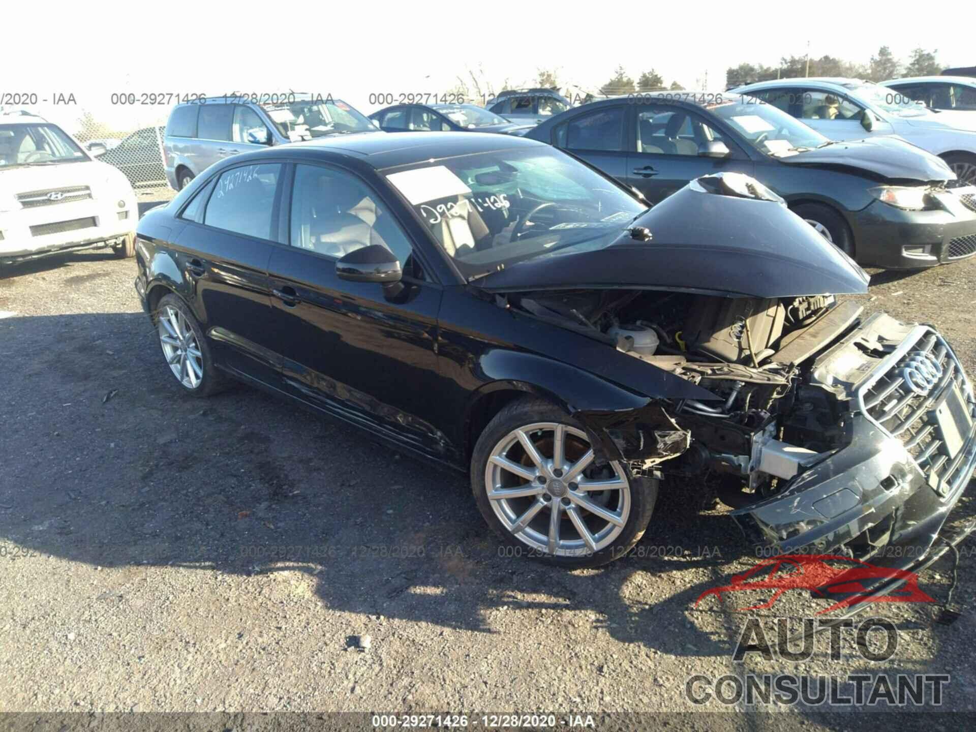 AUDI A3 2016 - WAUB8GFF4G1009503