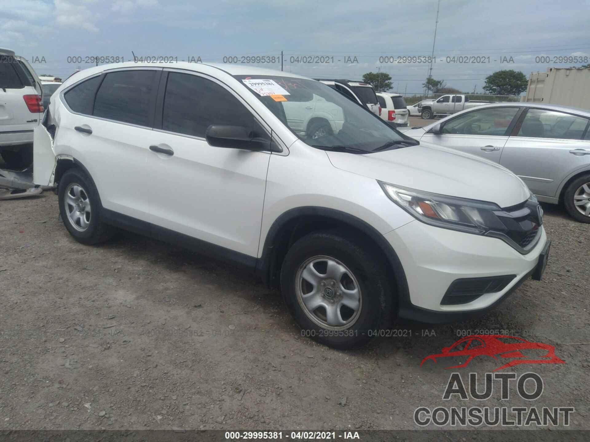 HONDA CR-V 2016 - 5J6RM3H39GL030791