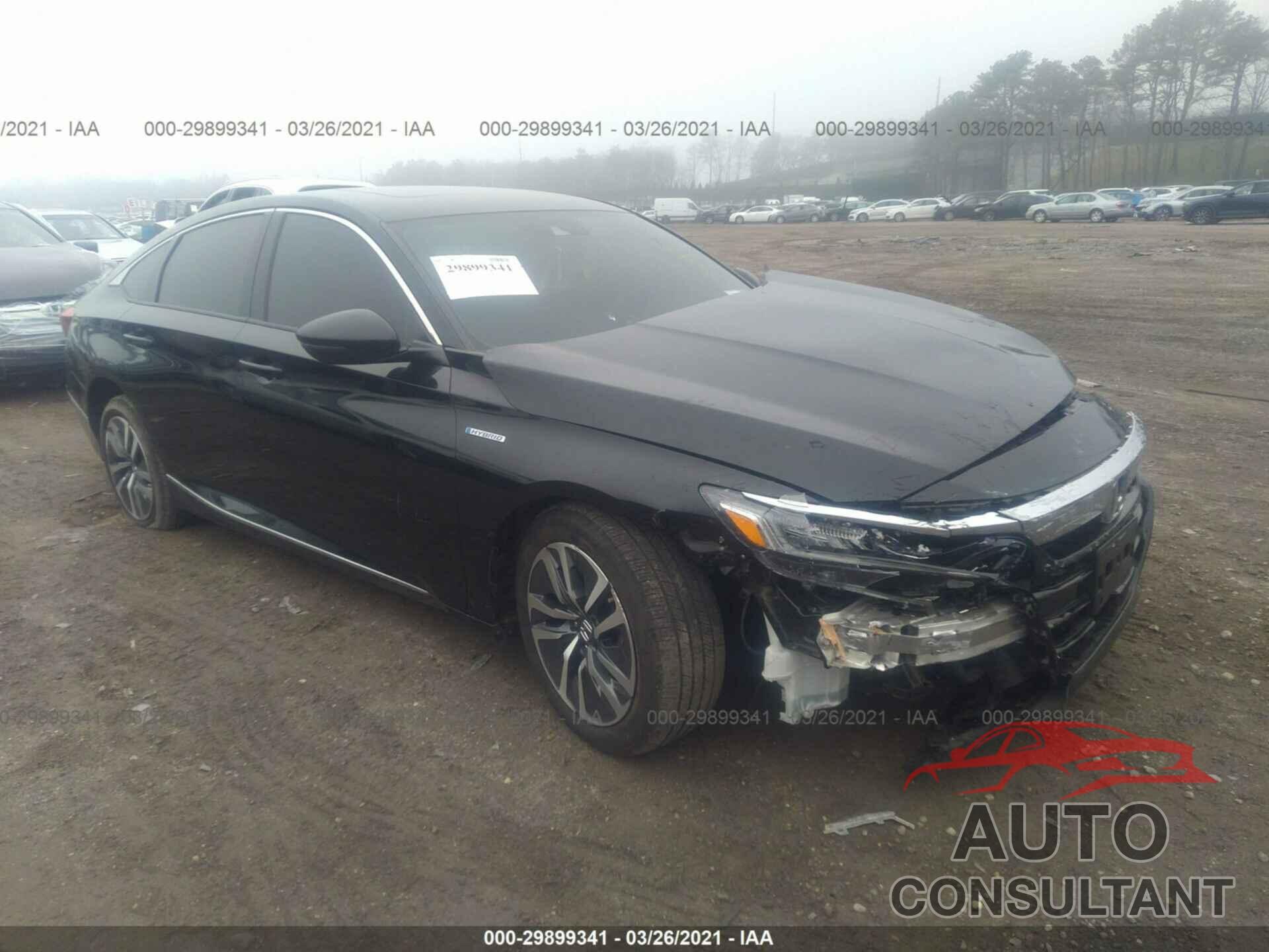 HONDA ACCORD HYBRID 2018 - 1HGCV3F50JA017168