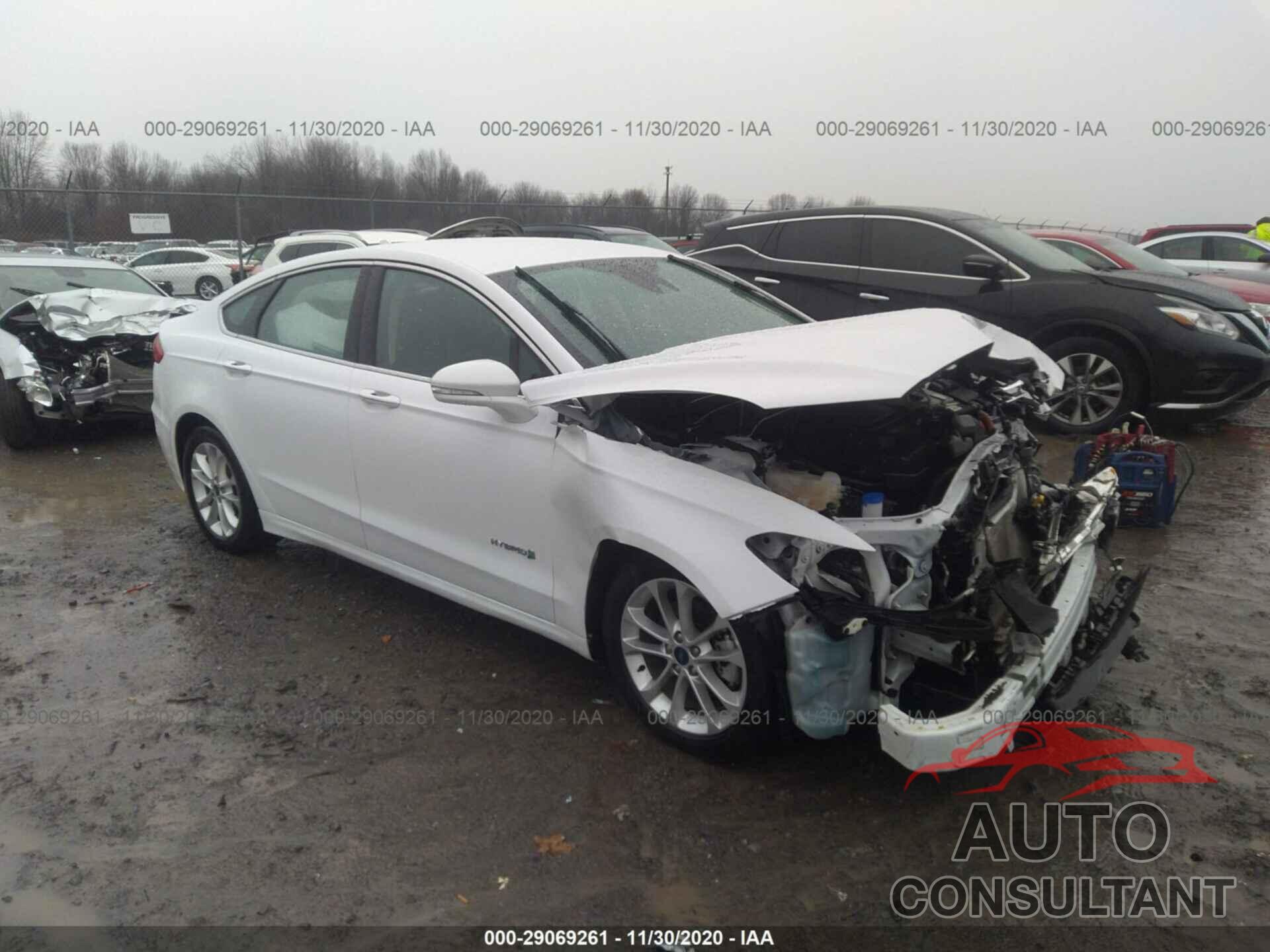 FORD FUSION HYBRID 2019 - 3FA6P0MUXKR118035