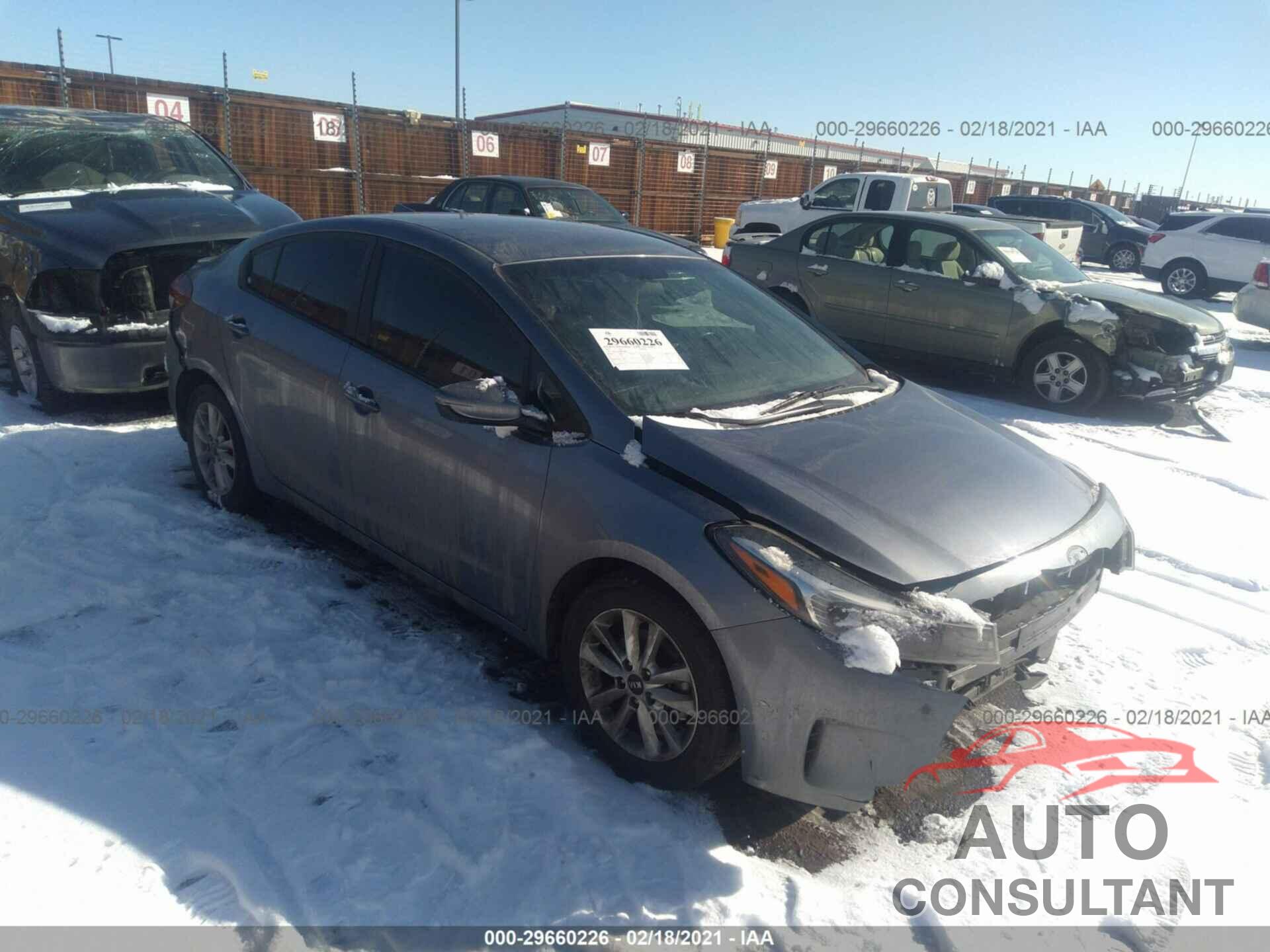 KIA FORTE 2017 - 3KPFL4A73HE100861