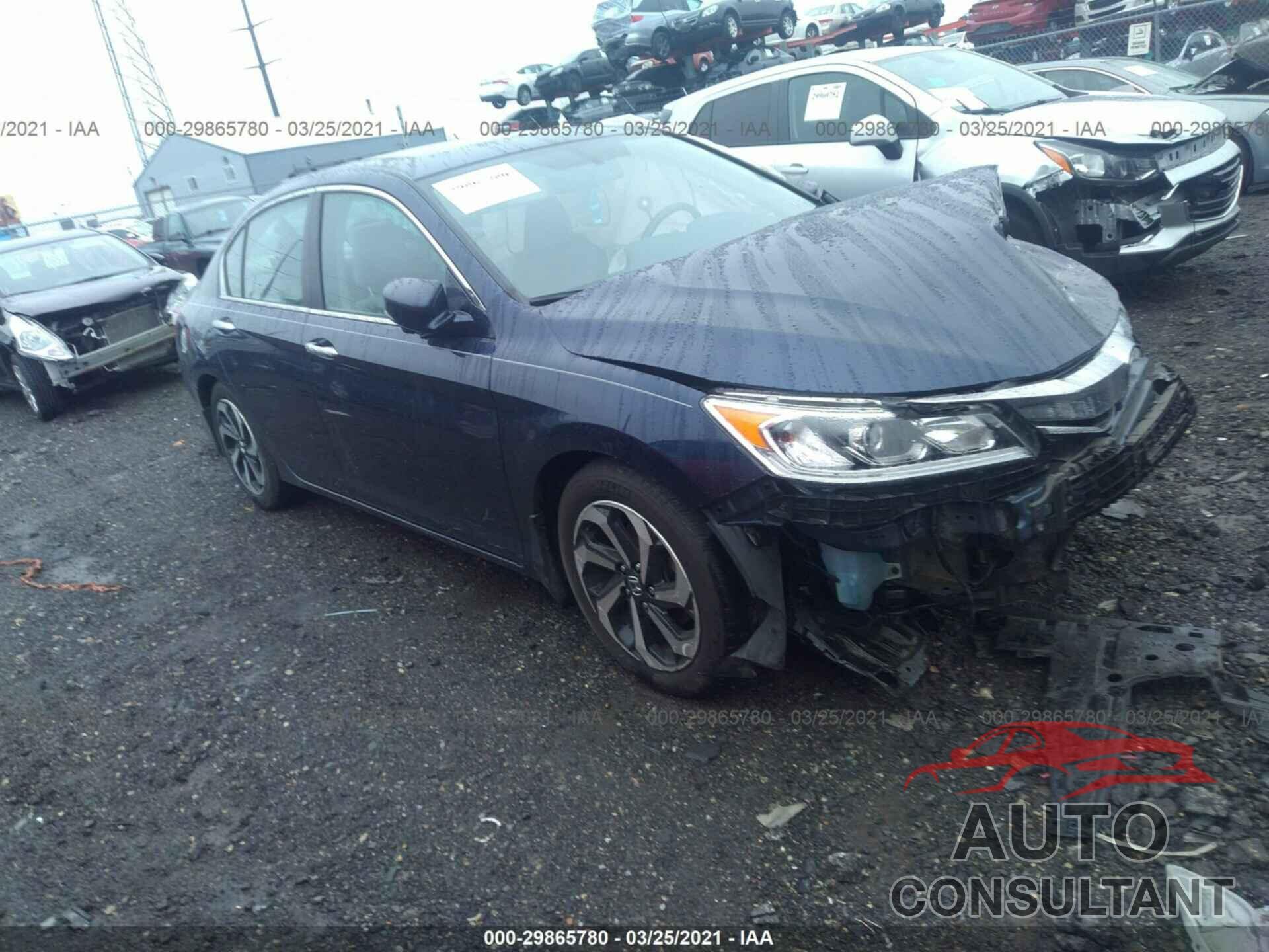 HONDA ACCORD SEDAN 2016 - 1HGCR2F87GA028086