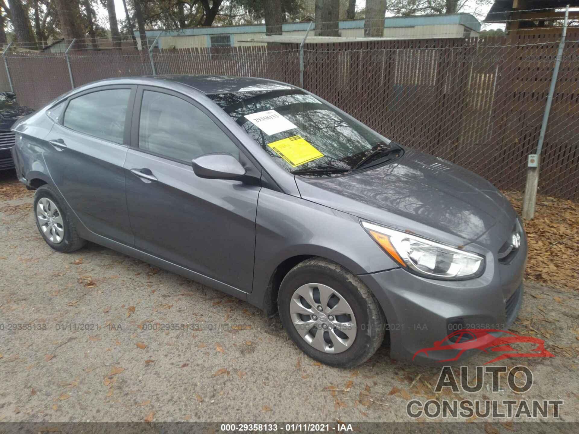 HYUNDAI ACCENT 2016 - KMHCT4AE2GU102498