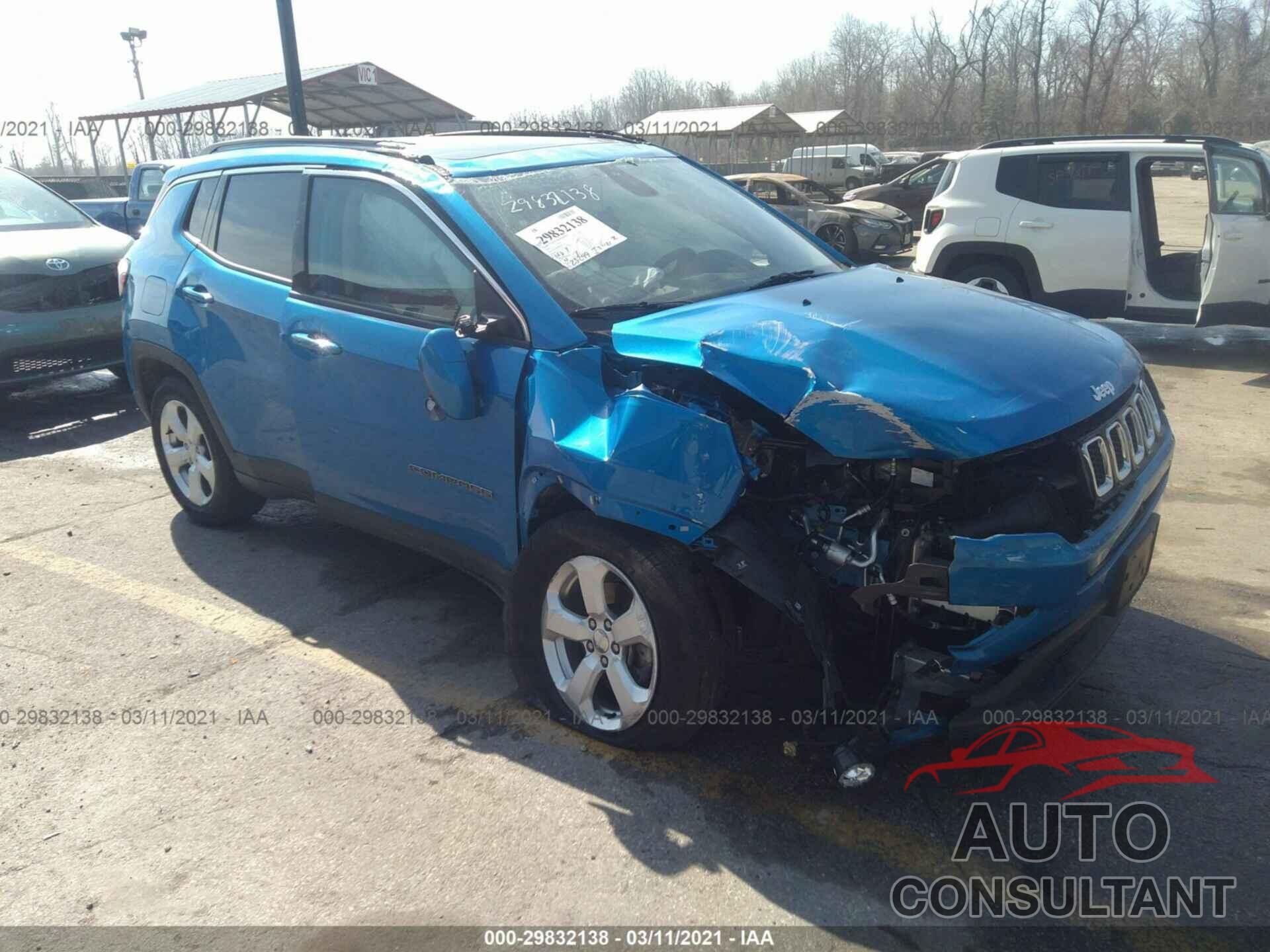 JEEP COMPASS 2017 - 3C4NJDBB9HT657368