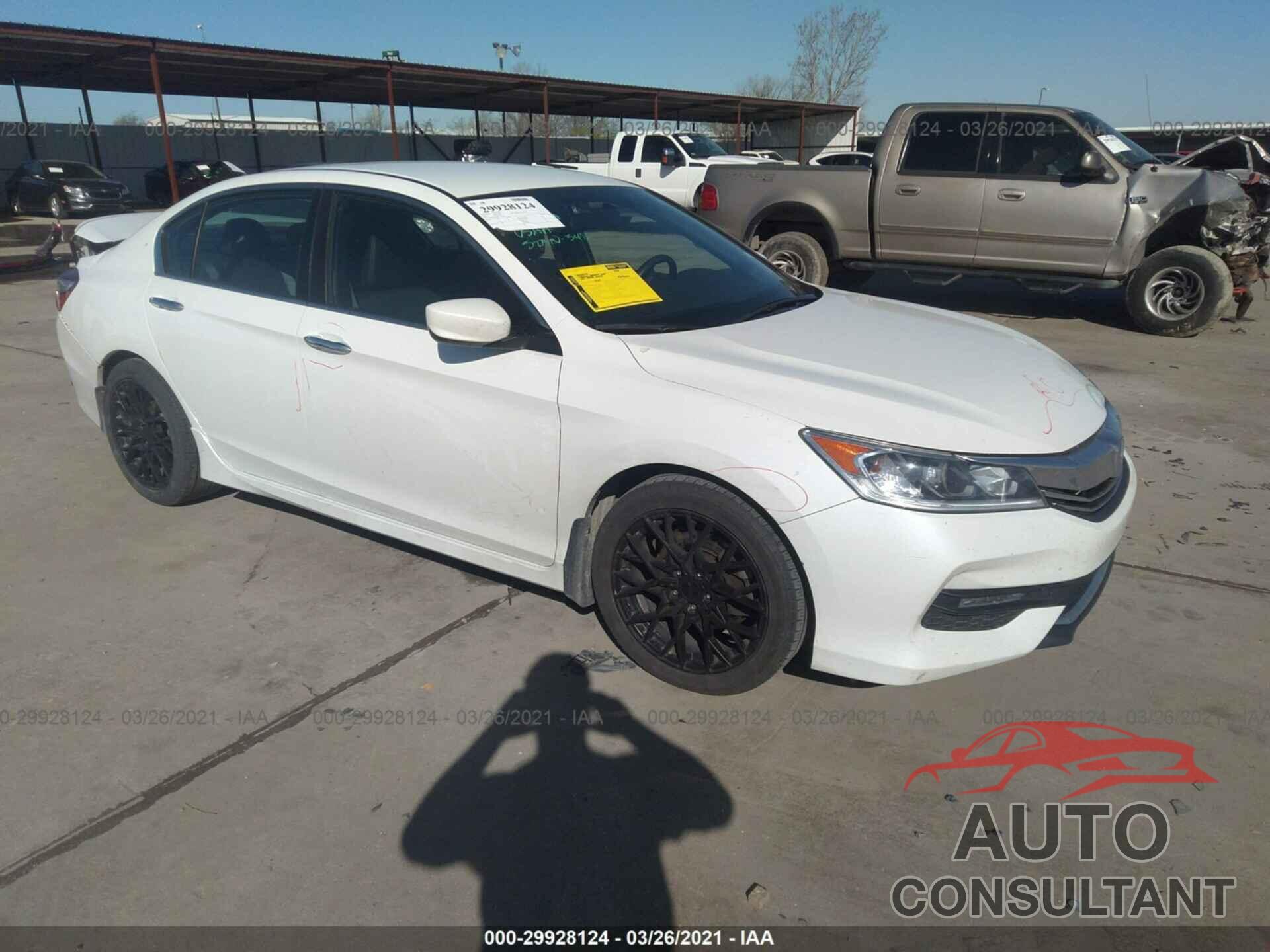 HONDA ACCORD SEDAN 2017 - 1HGCR2F58HA212072