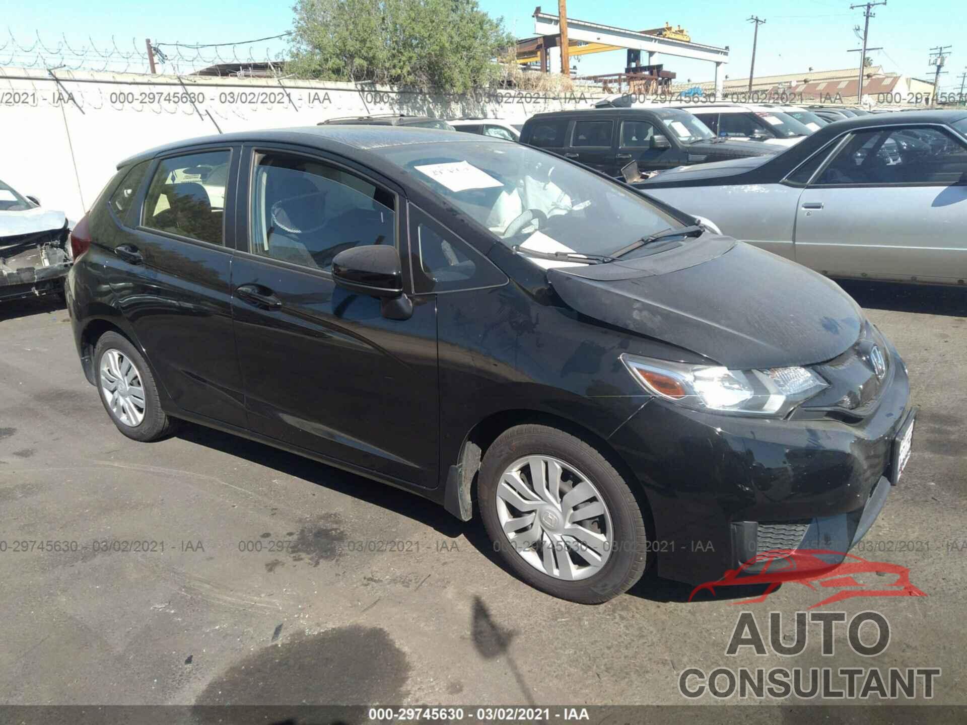 HONDA FIT 2016 - JHMGK5H58GX015920