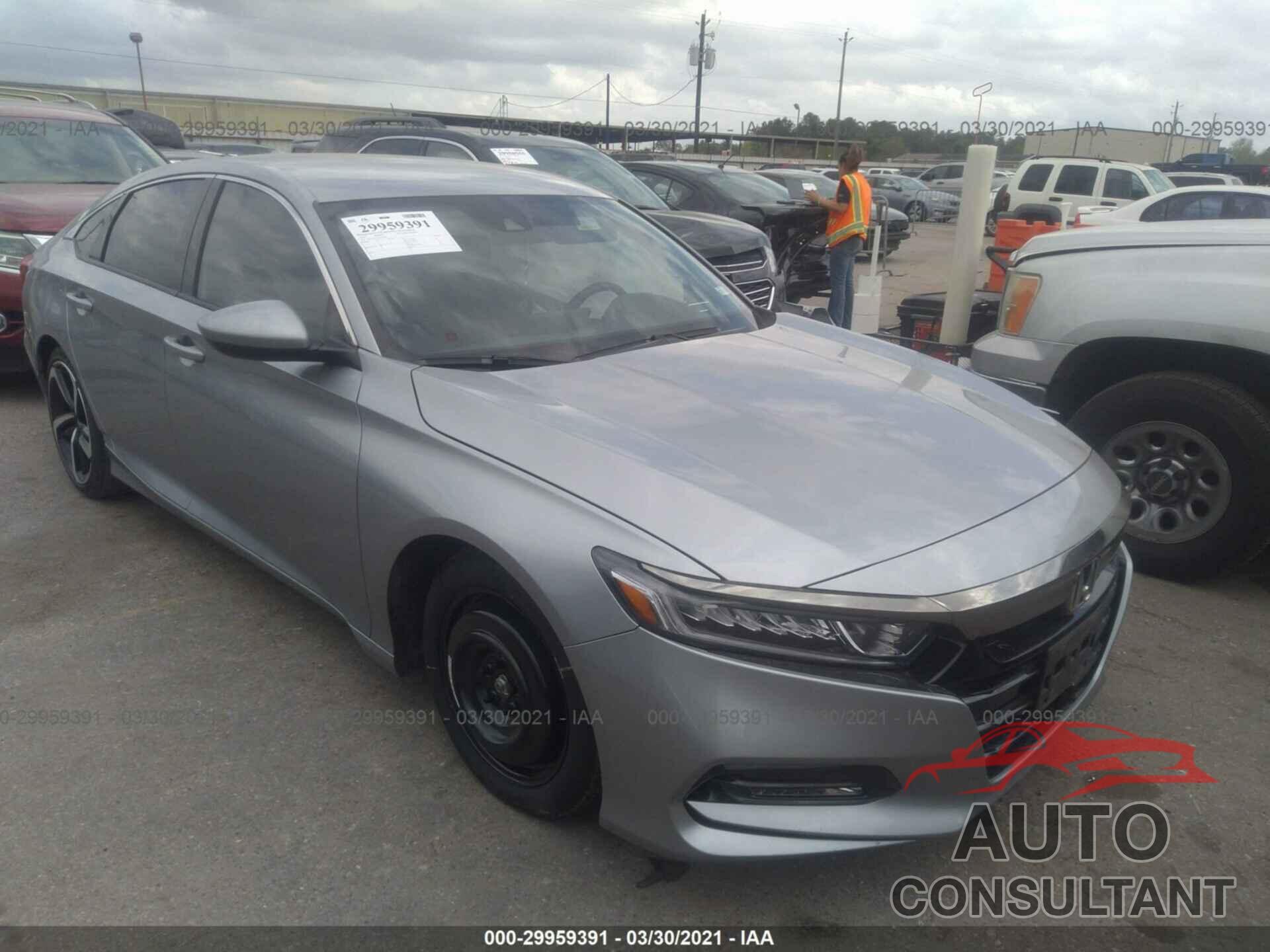 HONDA ACCORD SEDAN 2018 - 1HGCV1F32JA207606