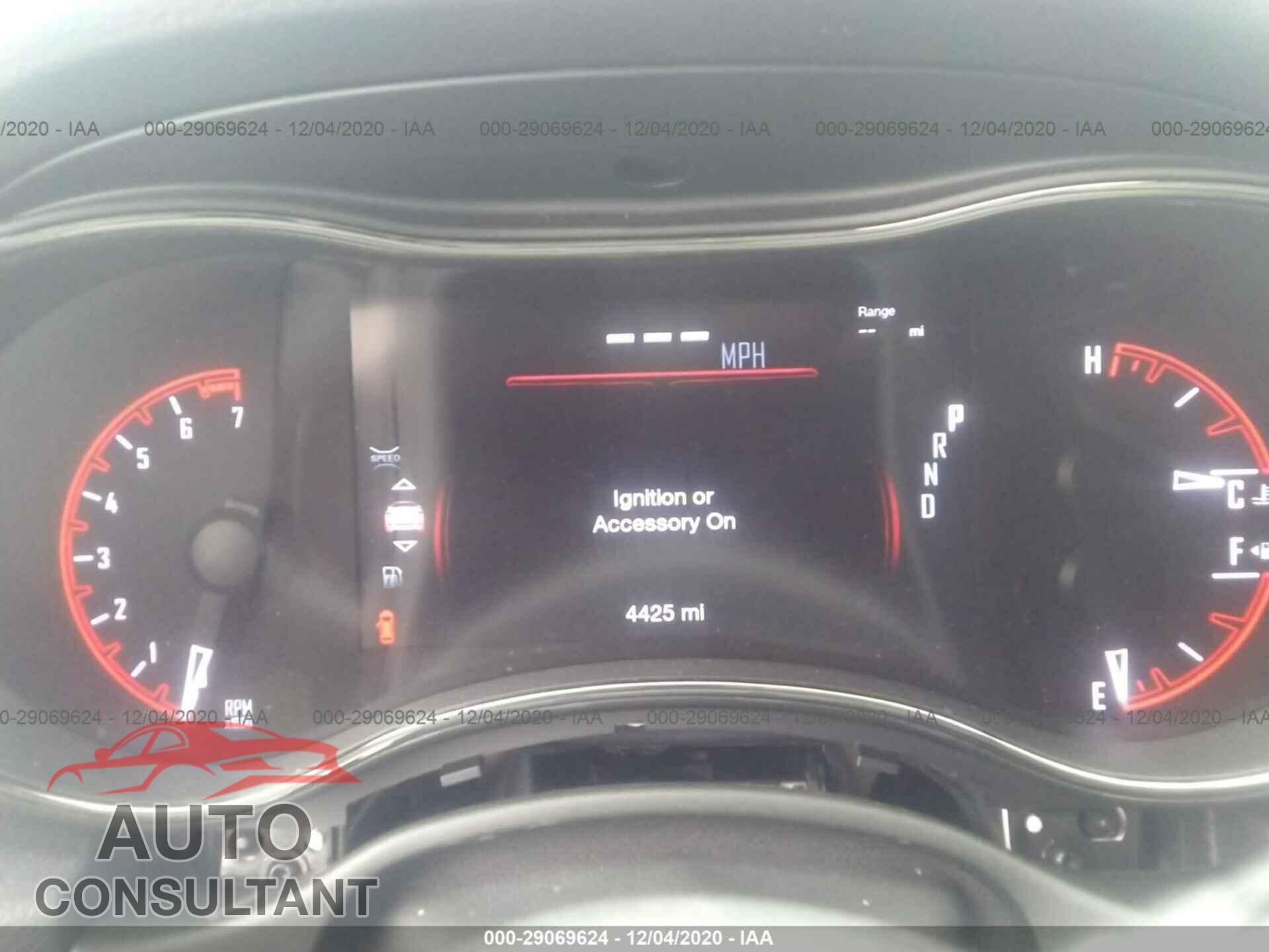 DODGE DURANGO 2020 - 1C4RDJDG3LC432609