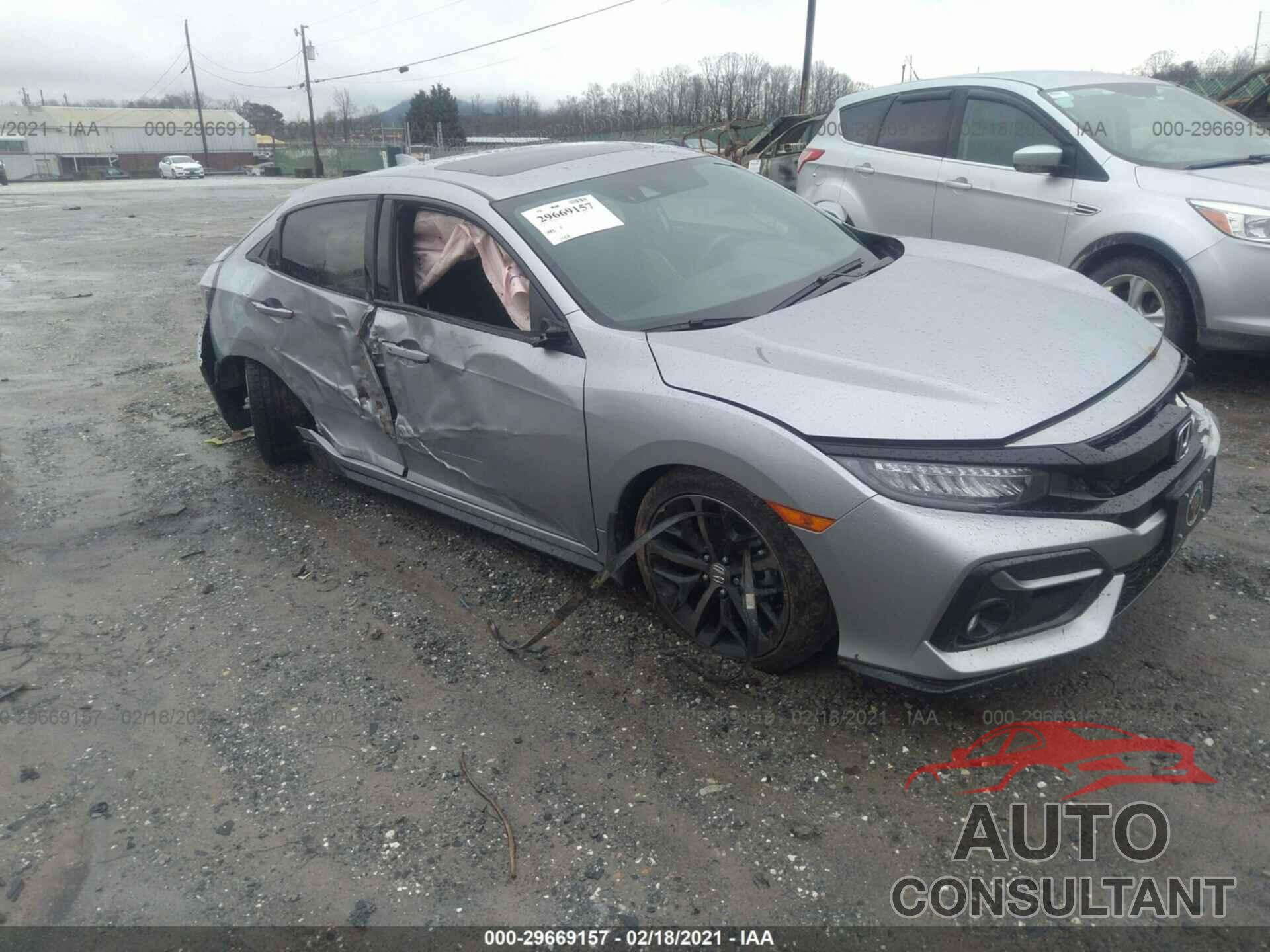 HONDA CIVIC HATCHBACK 2020 - SHHFK7H96LU218044