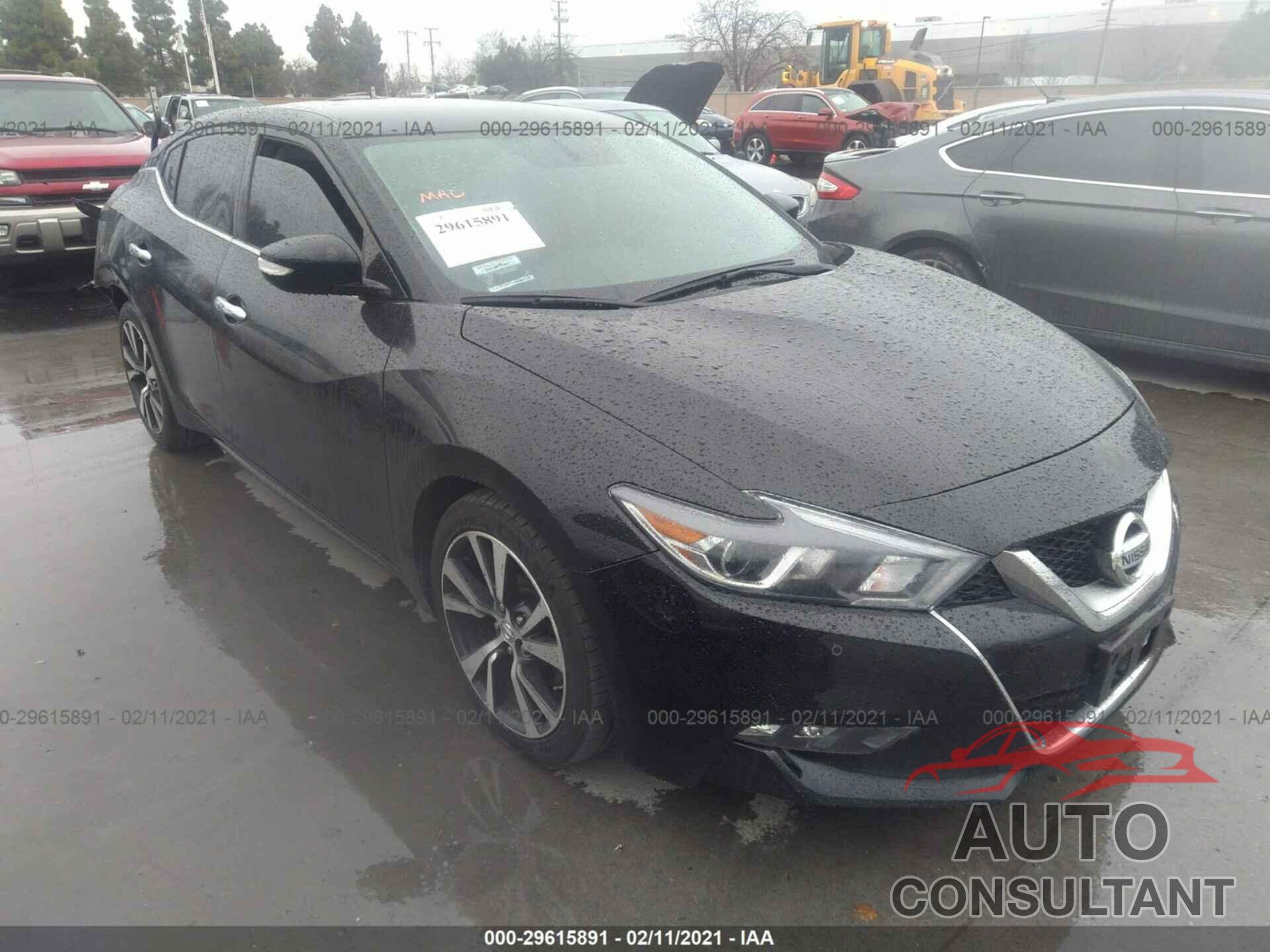 NISSAN MAXIMA 2017 - 1N4AA6AP3HC405995