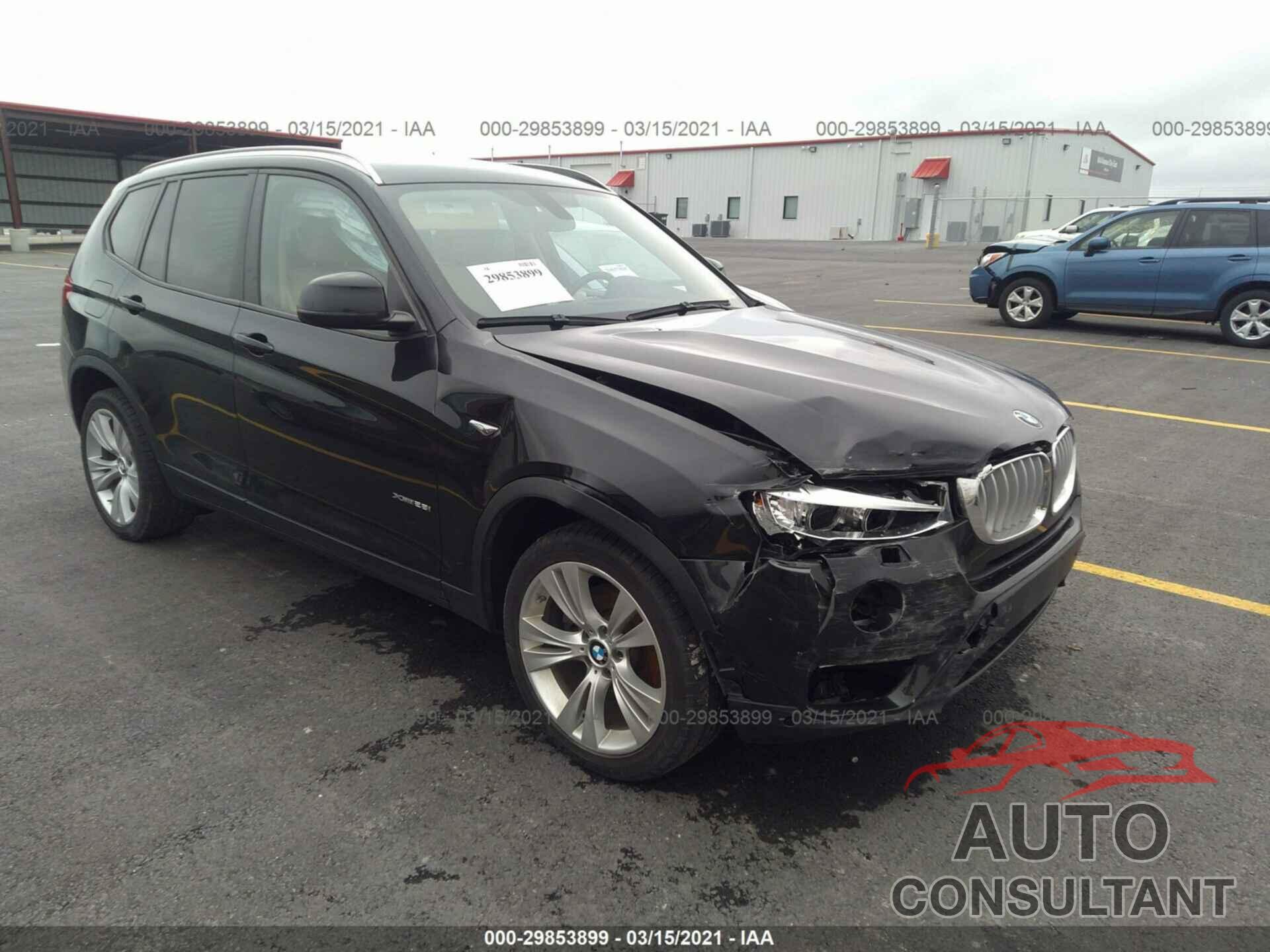BMW X3 2016 - 5UXWX9C59G0D89279