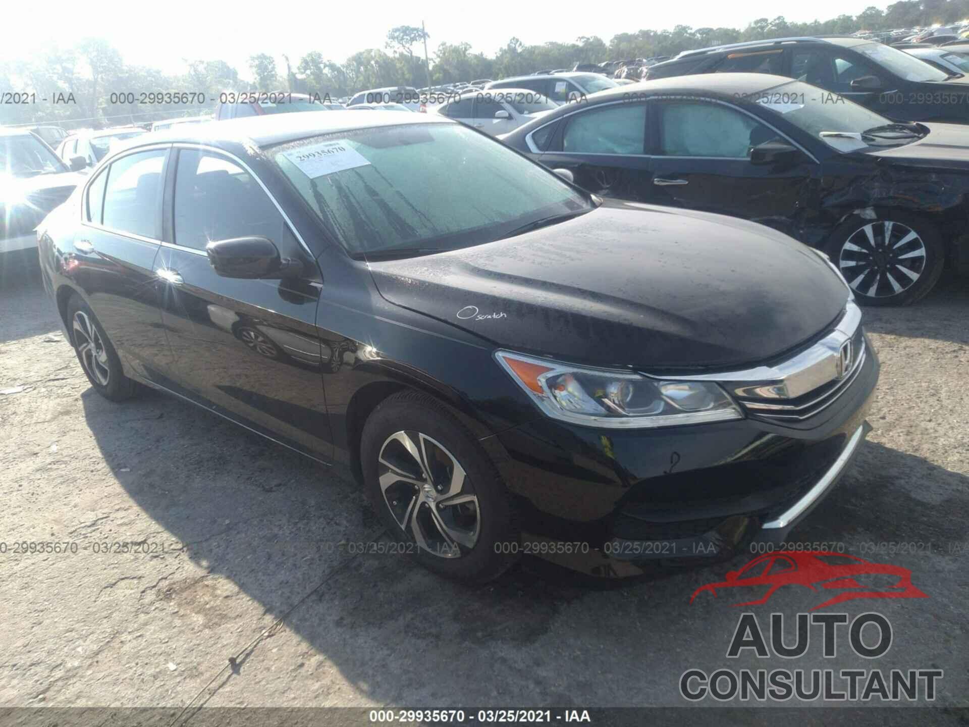 HONDA ACCORD SEDAN 2017 - 1HGCR2F30HA146972