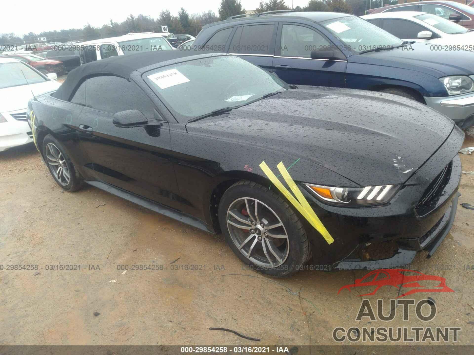 FORD MUSTANG 2016 - 1FATP8UH8G5300024