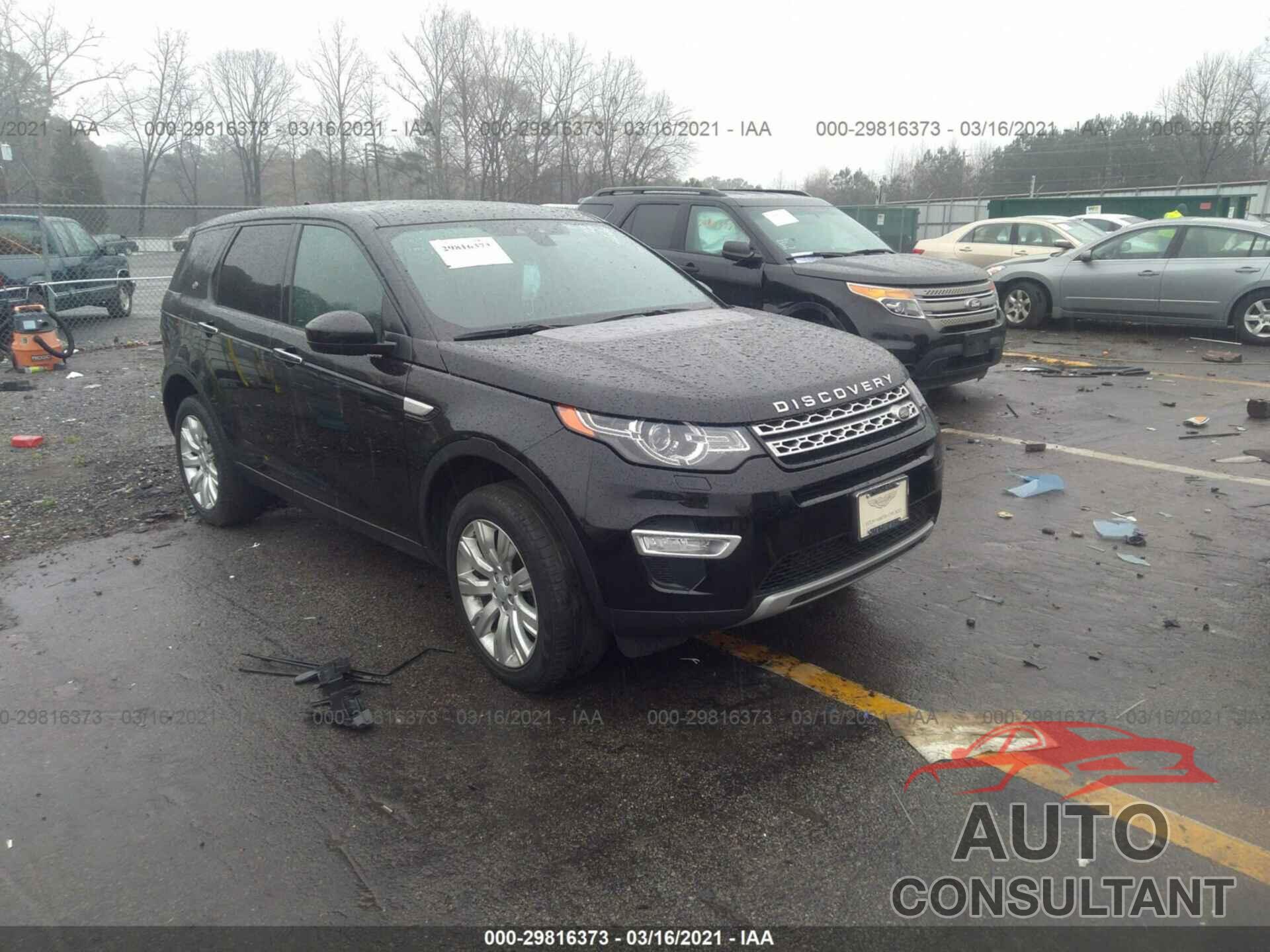 LAND ROVER DISCOVERY SPORT 2016 - SALCT2BG1GH578459