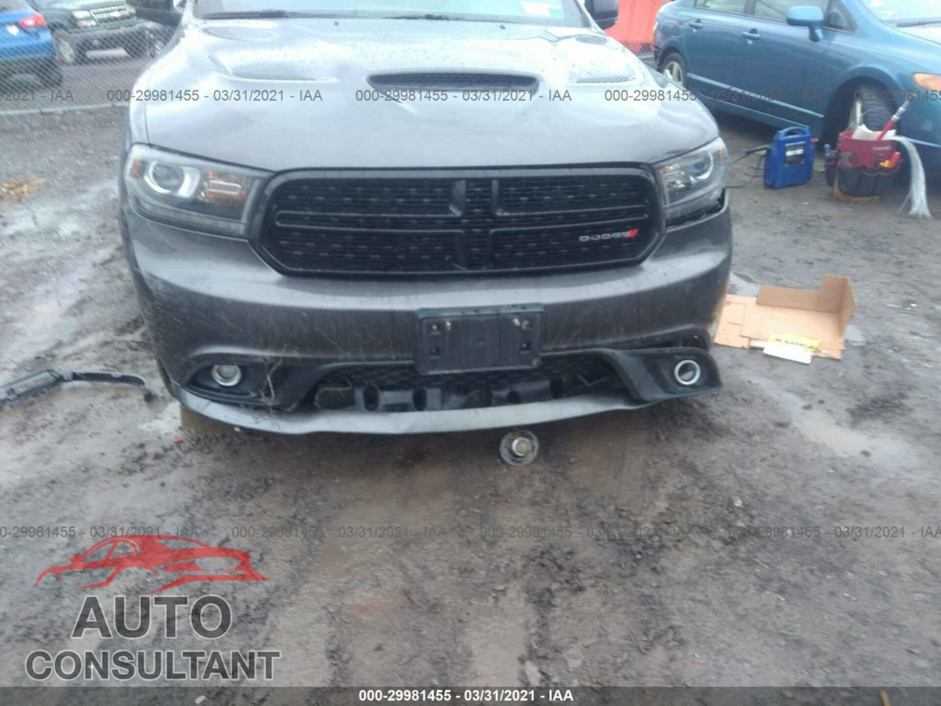 DODGE DURANGO 2018 - 1C4RDJDG4JC372711