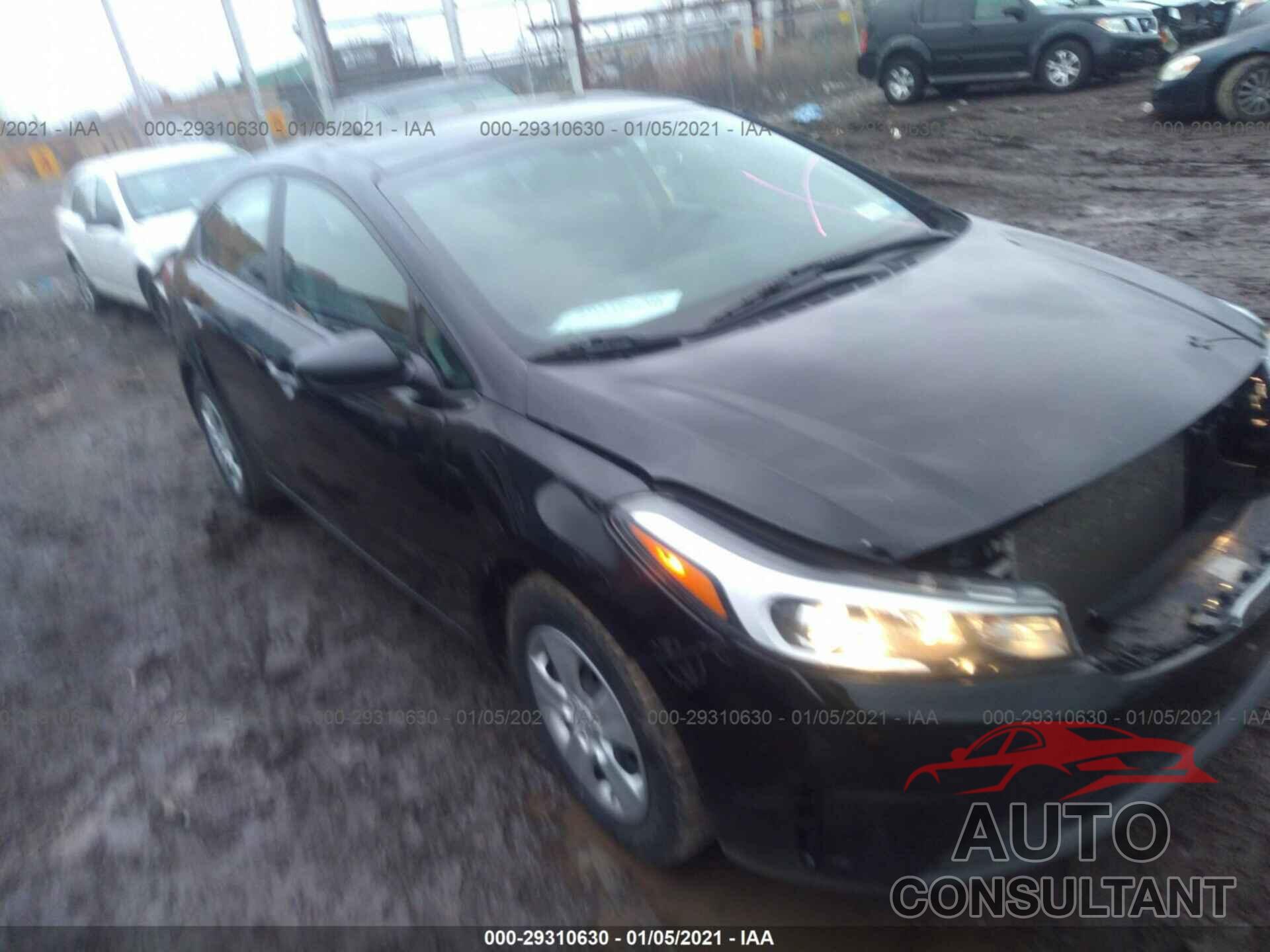 KIA FORTE 2017 - 3KPFK4A75HE125392