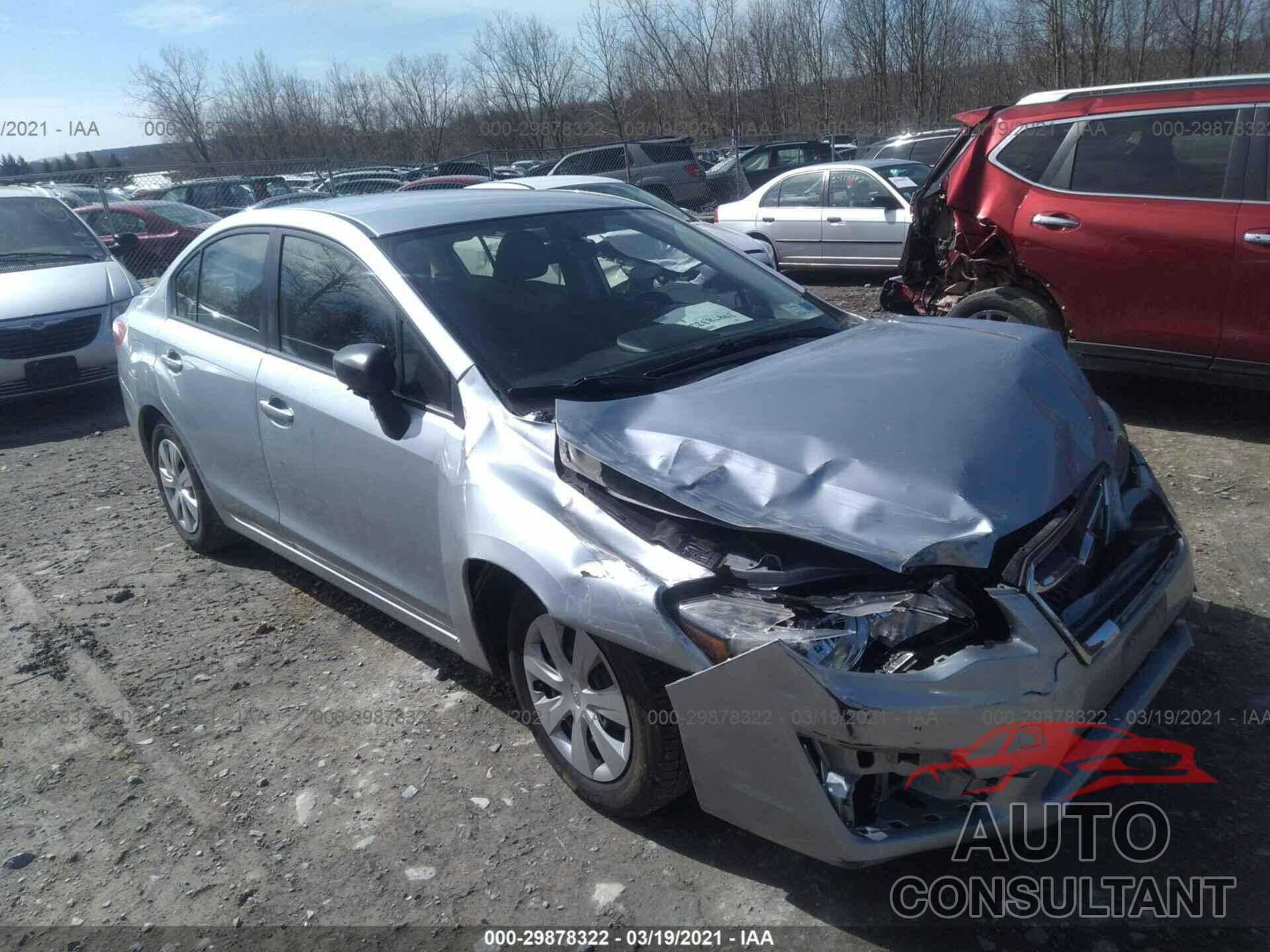 SUBARU IMPREZA SEDAN 2016 - JF1GJAA63GH014495