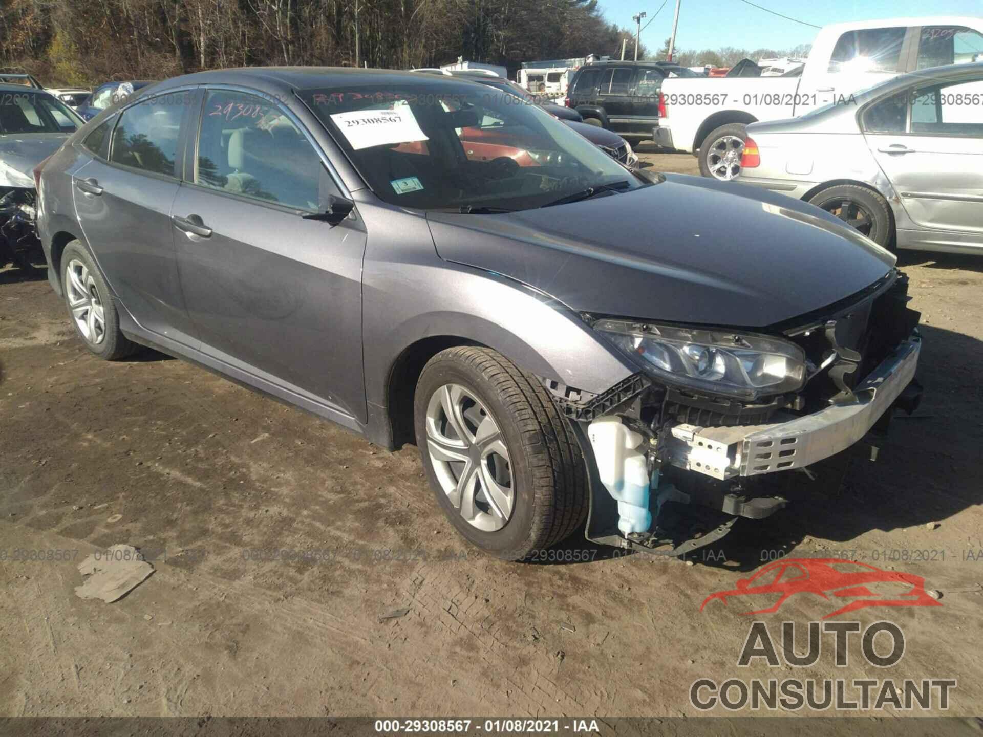 HONDA CIVIC SEDAN 2018 - 19XFC2F53JE202811