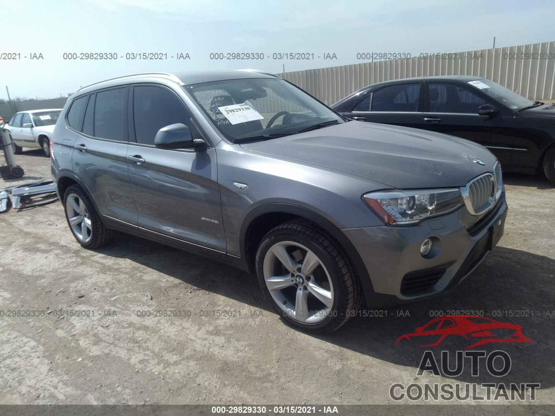 BMW X3 2017 - 5UXWZ7C58H0U46780