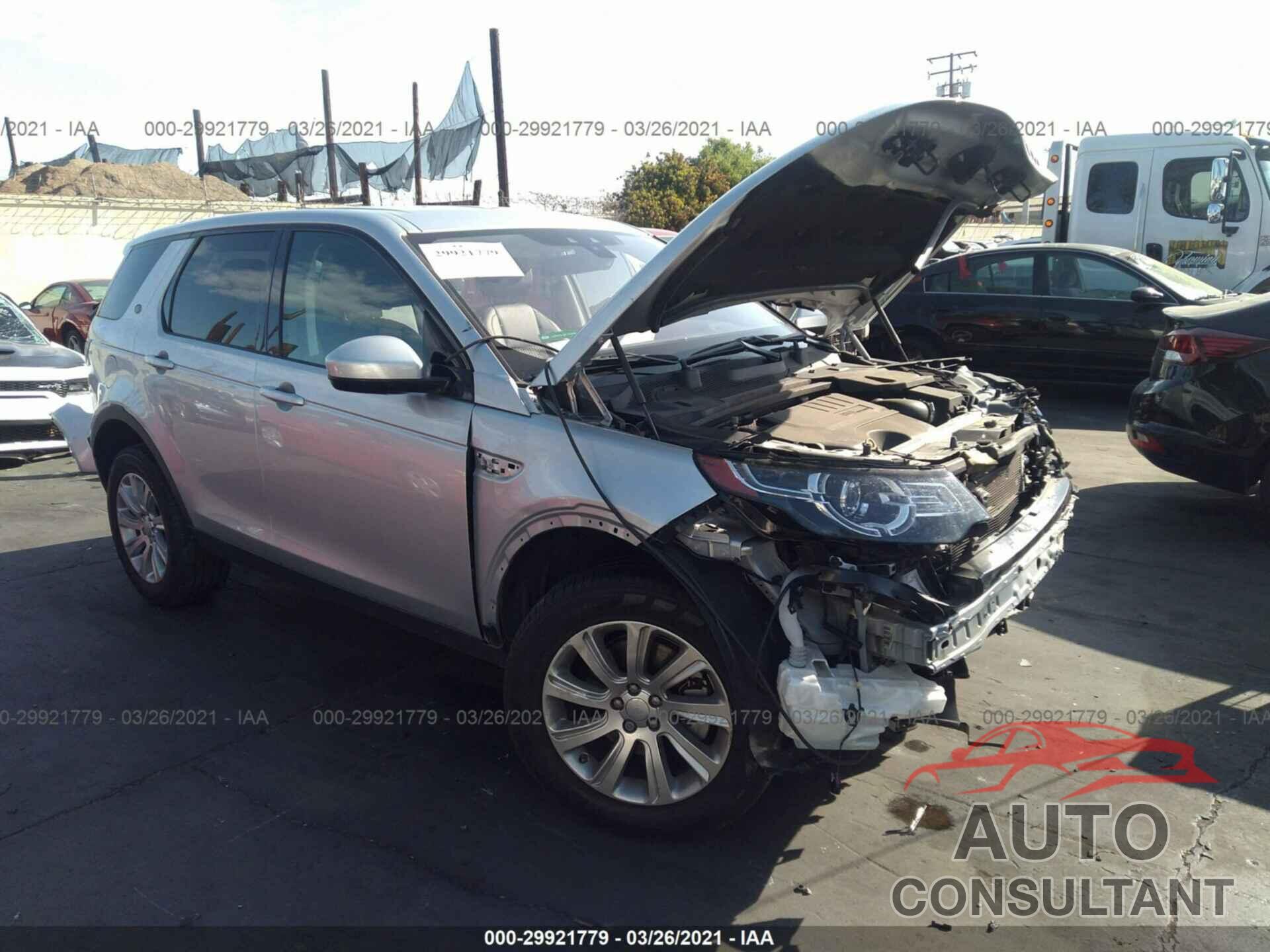 LAND ROVER DISCOVERY SPORT 2019 - SALCP2FX8KH791884