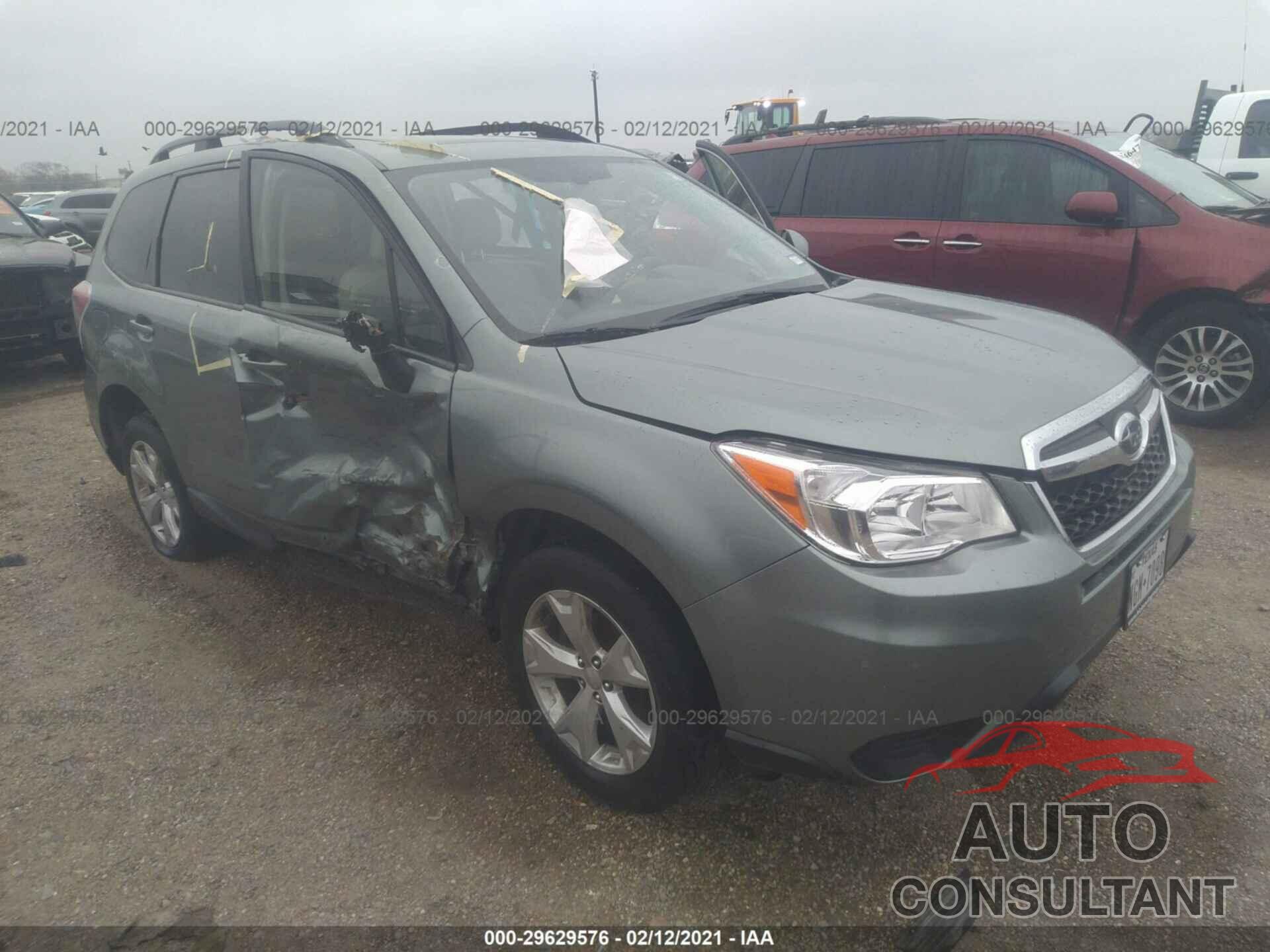 SUBARU FORESTER 2016 - JF2SJADC5GH418499