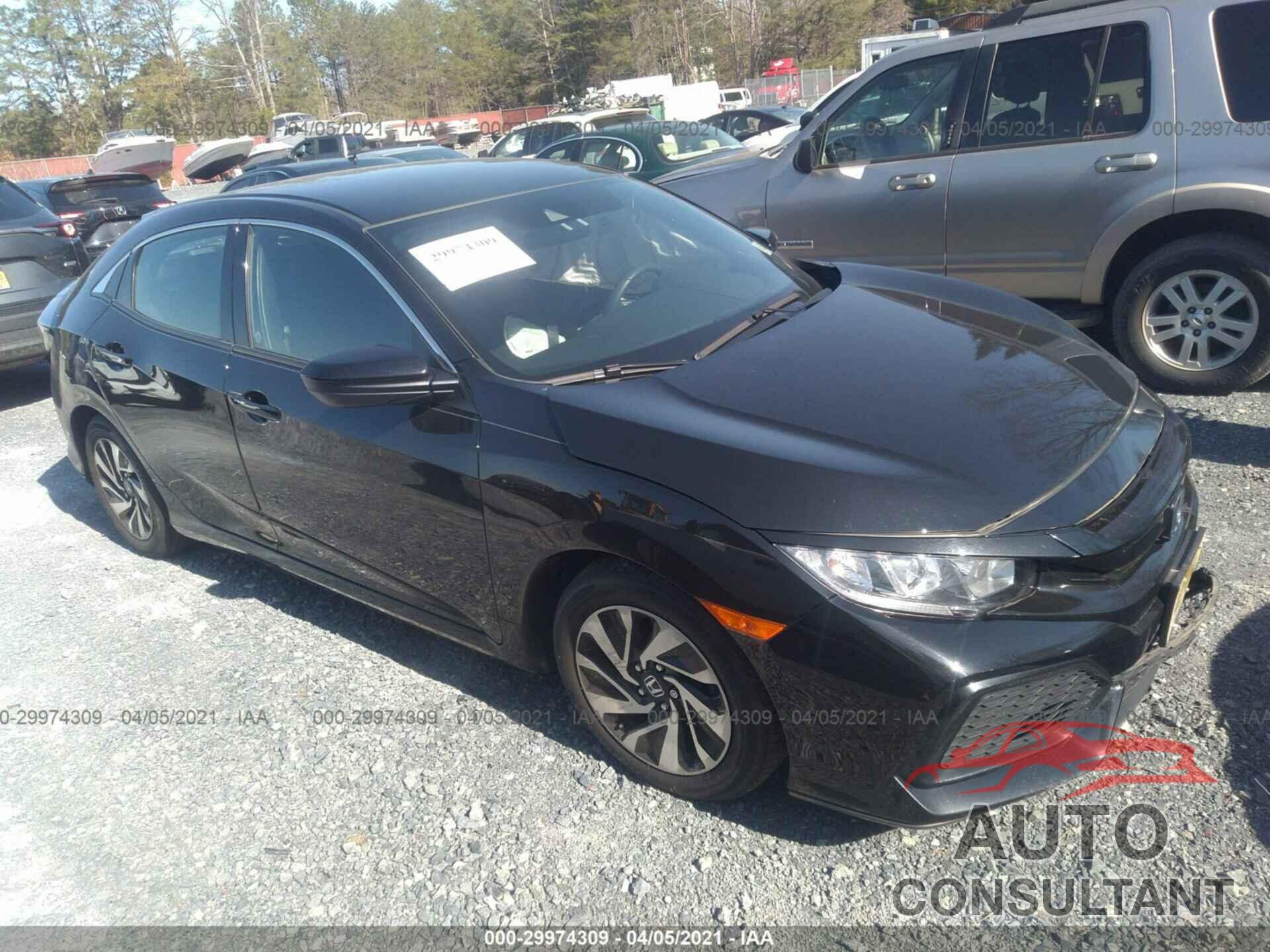 HONDA CIVIC HATCHBACK 2019 - SHHFK7H31KU405668