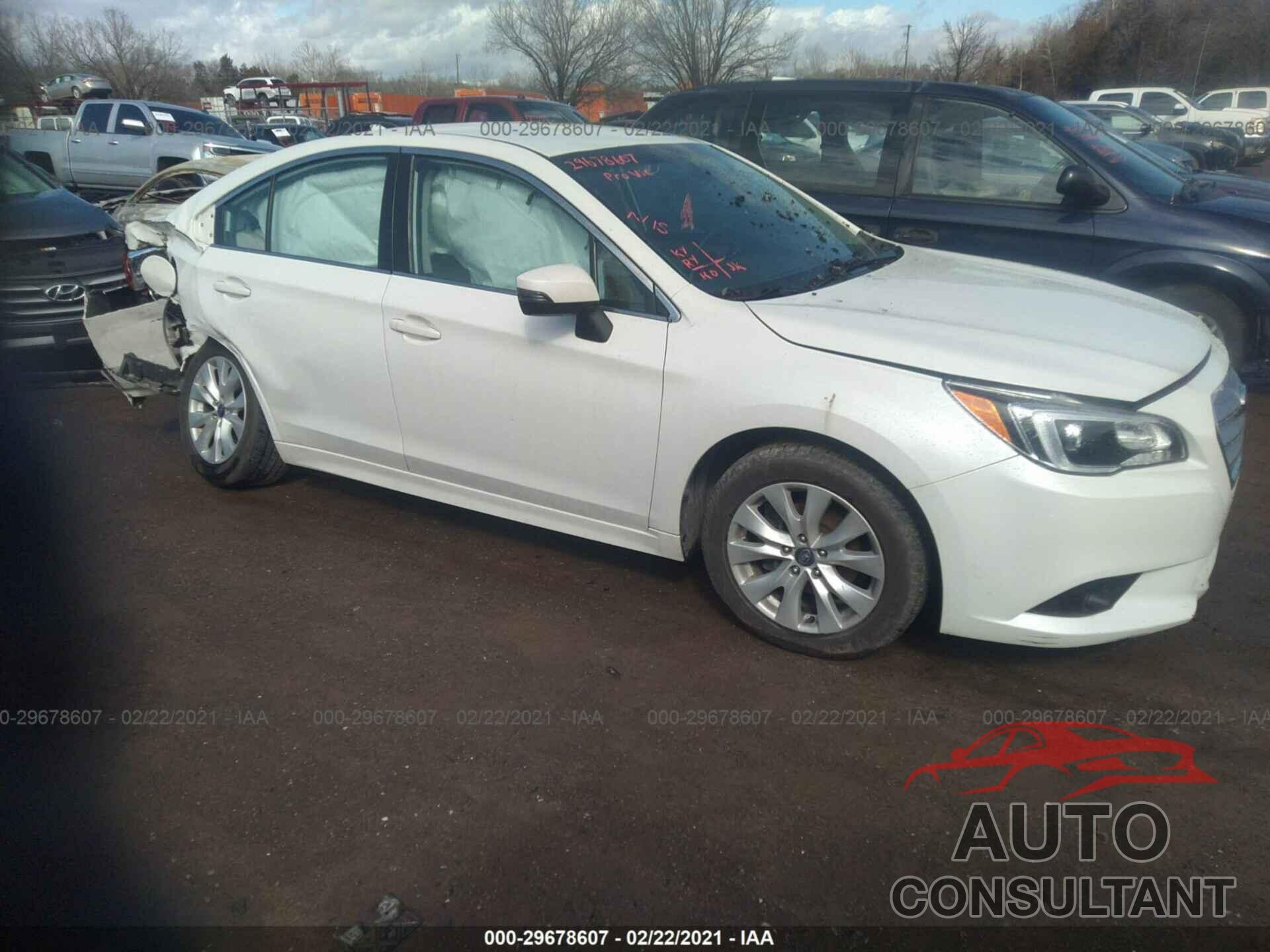 SUBARU LEGACY 2017 - 4S3BNAF63H3041874
