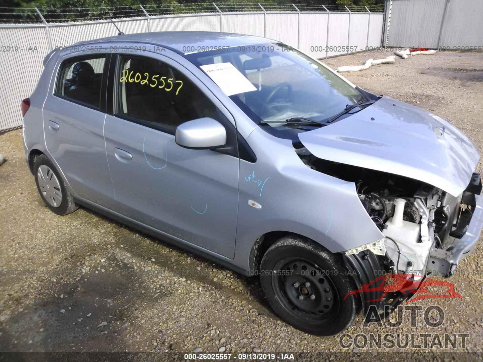 MITSUBISHI MIRAGE 2017 - ML32A3HJXHH018395
