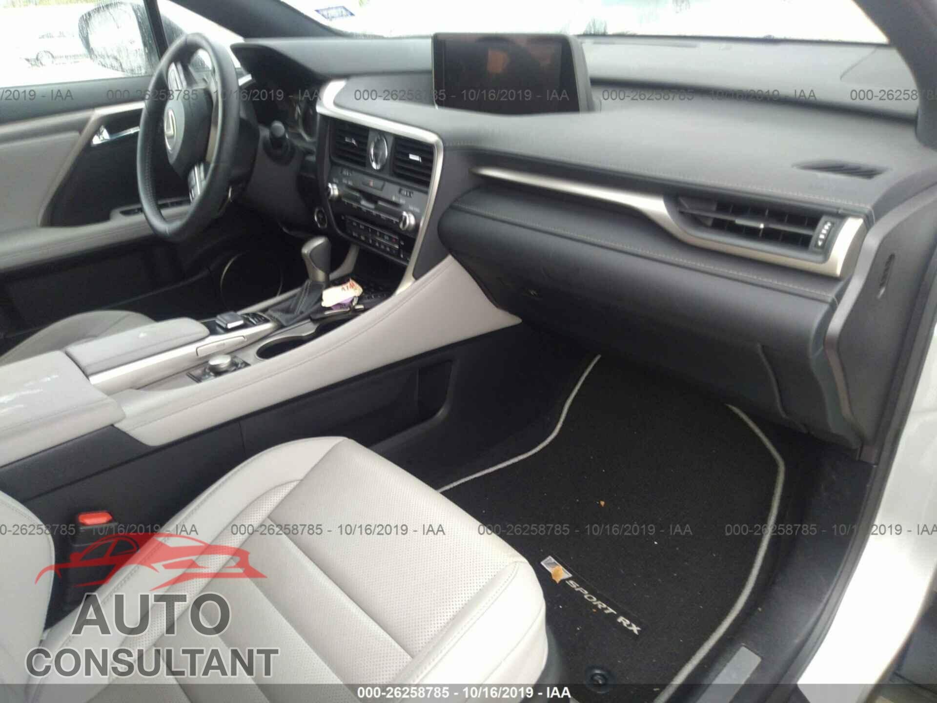 LEXUS RX 2016 - 2T2BGMCA5GC007750