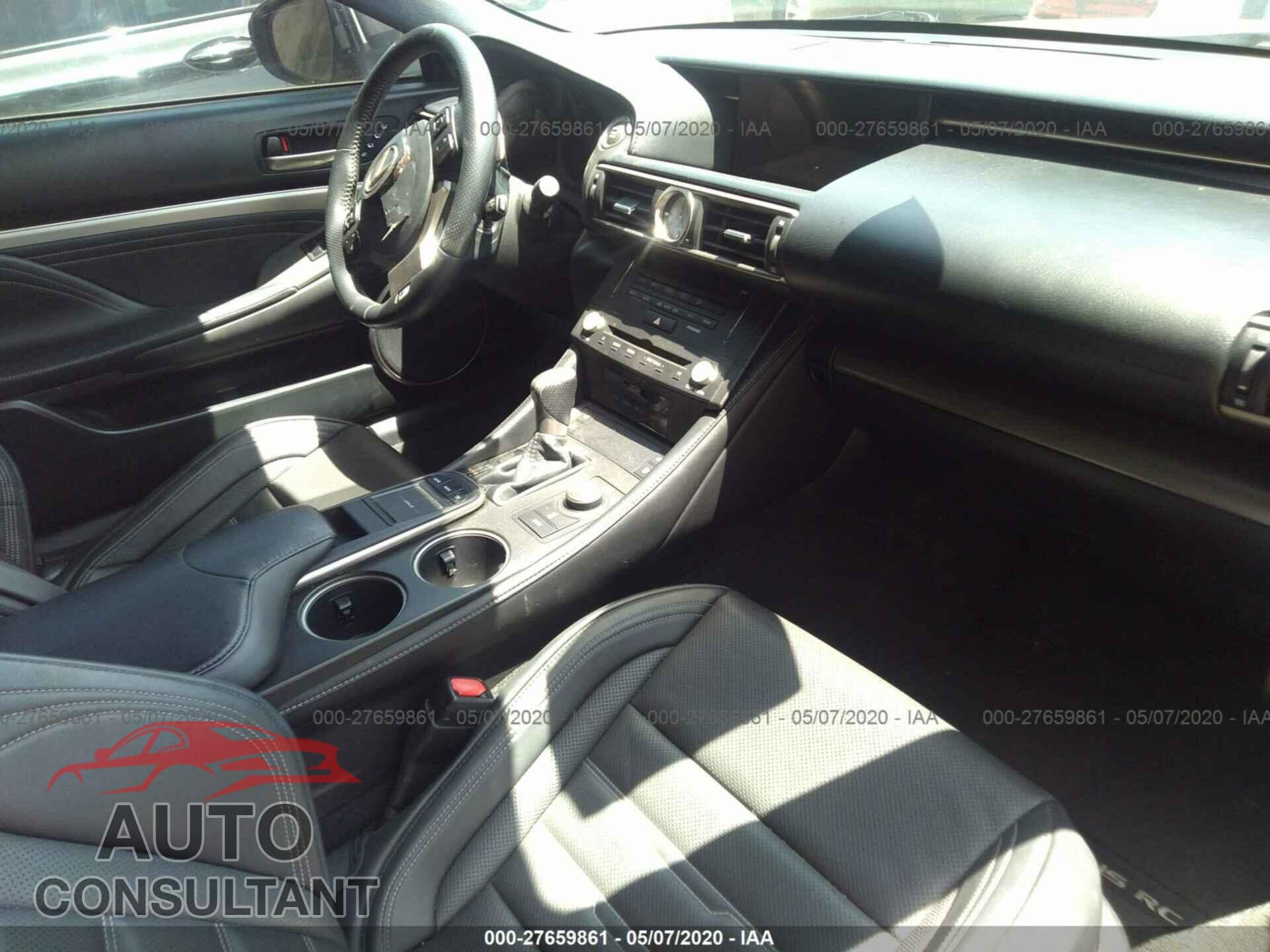 LEXUS RC 2015 - JTHHE5BC1F5008045
