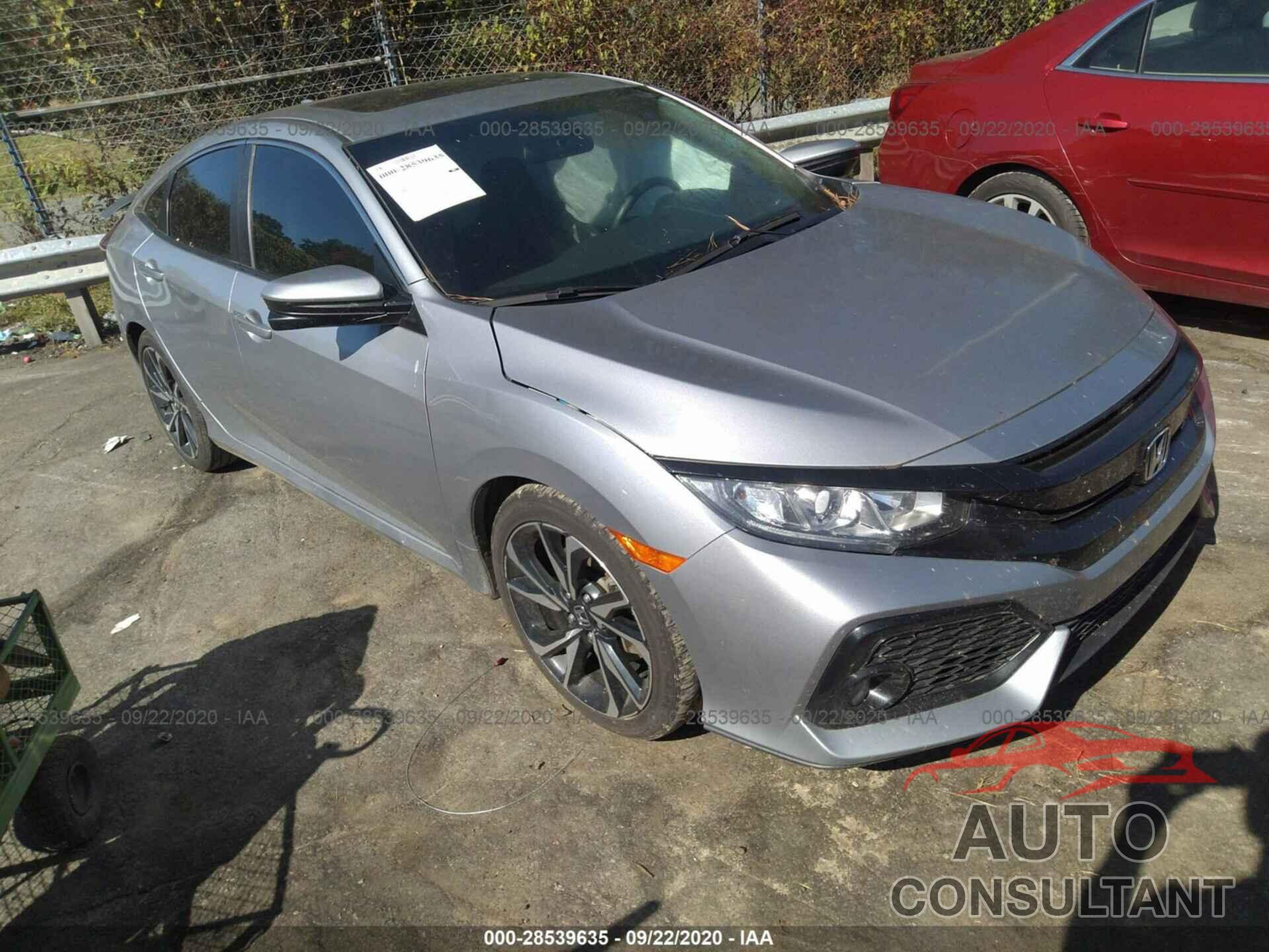 HONDA CIVIC SEDAN 2017 - 2HGFC1E58HH700658