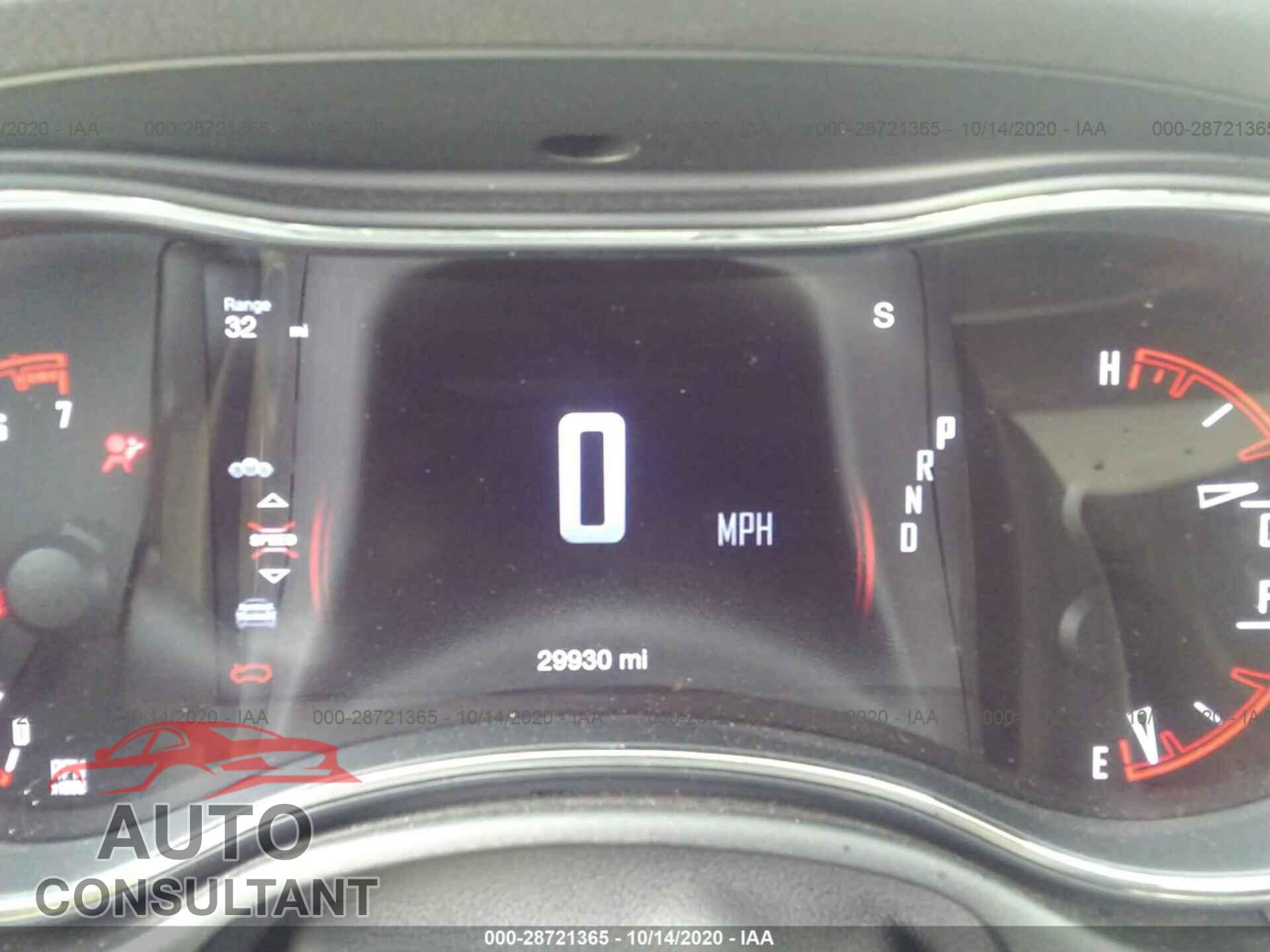 DODGE DURANGO 2019 - 1C4RDJDG9KC576521