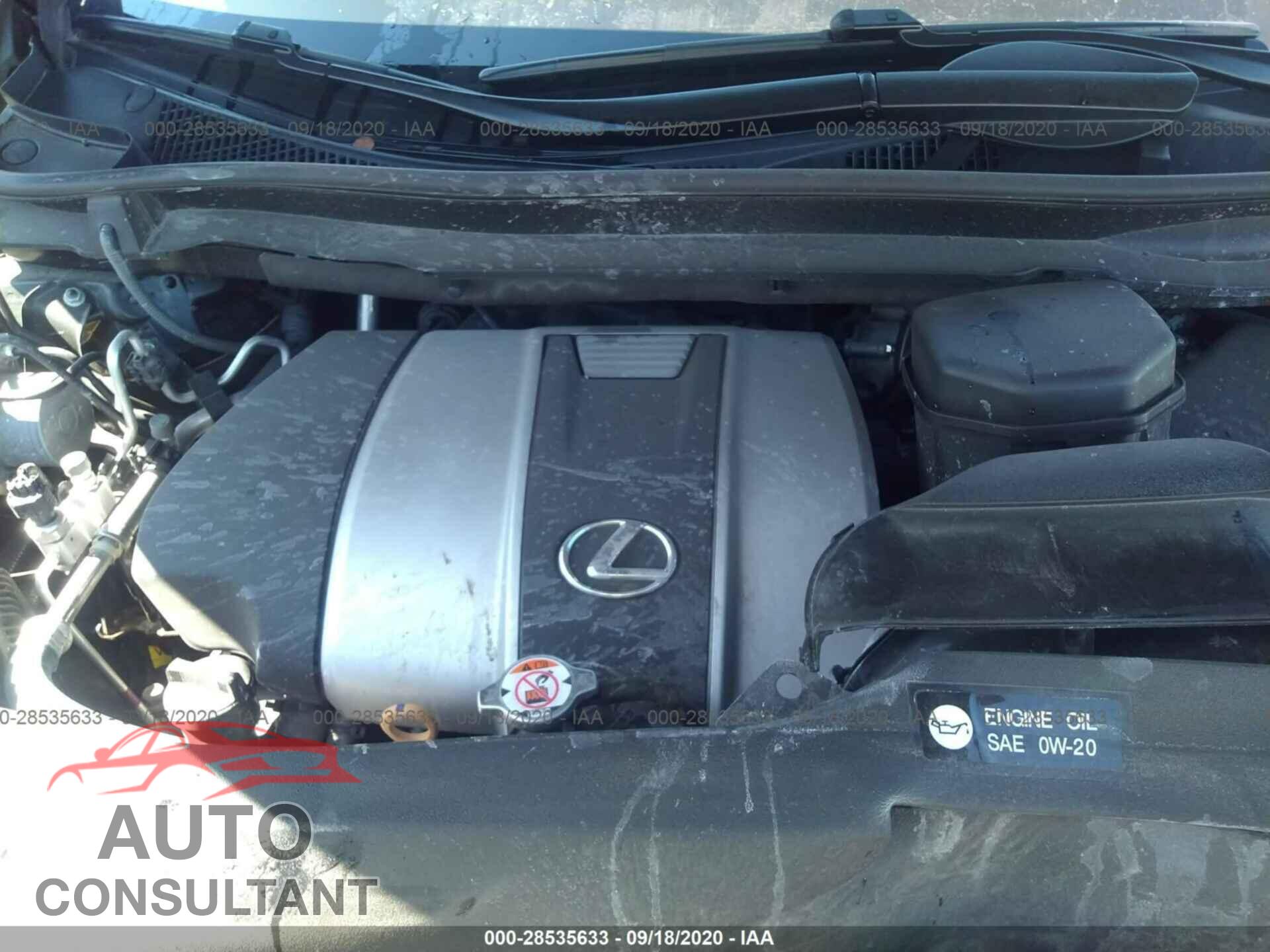 LEXUS RX 2017 - 2T2BZMCA8HC117588