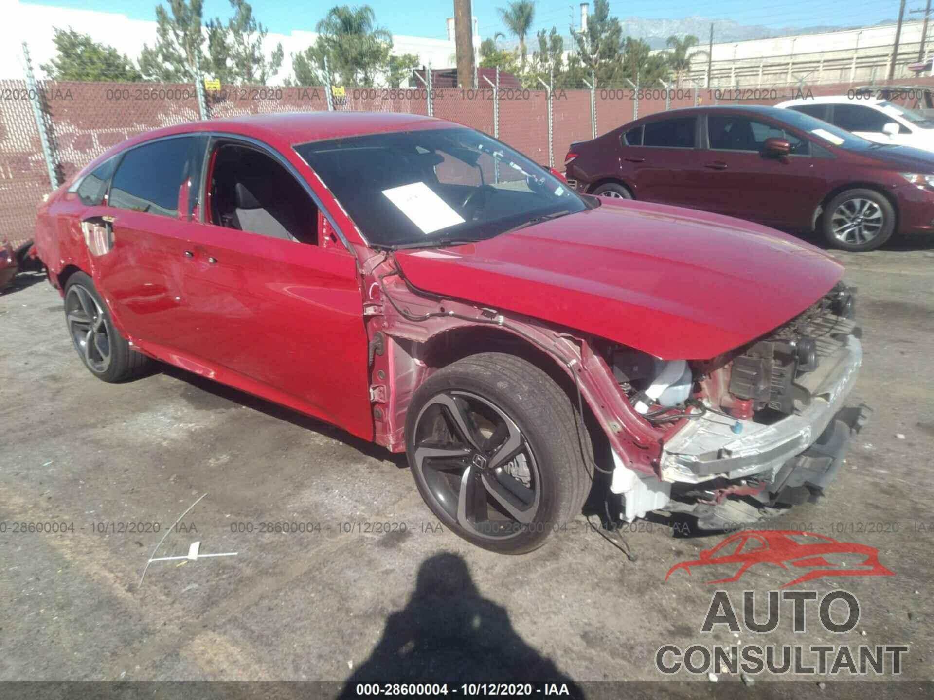HONDA ACCORD SEDAN 2018 - 1HGCV1F34JA073648
