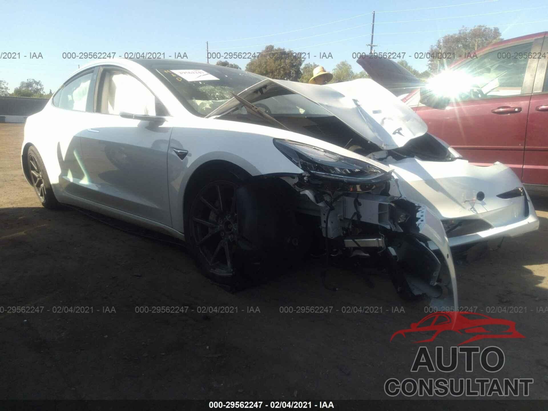 TESLA MODEL 3 2020 - 5YJ3E1ECXLF742080