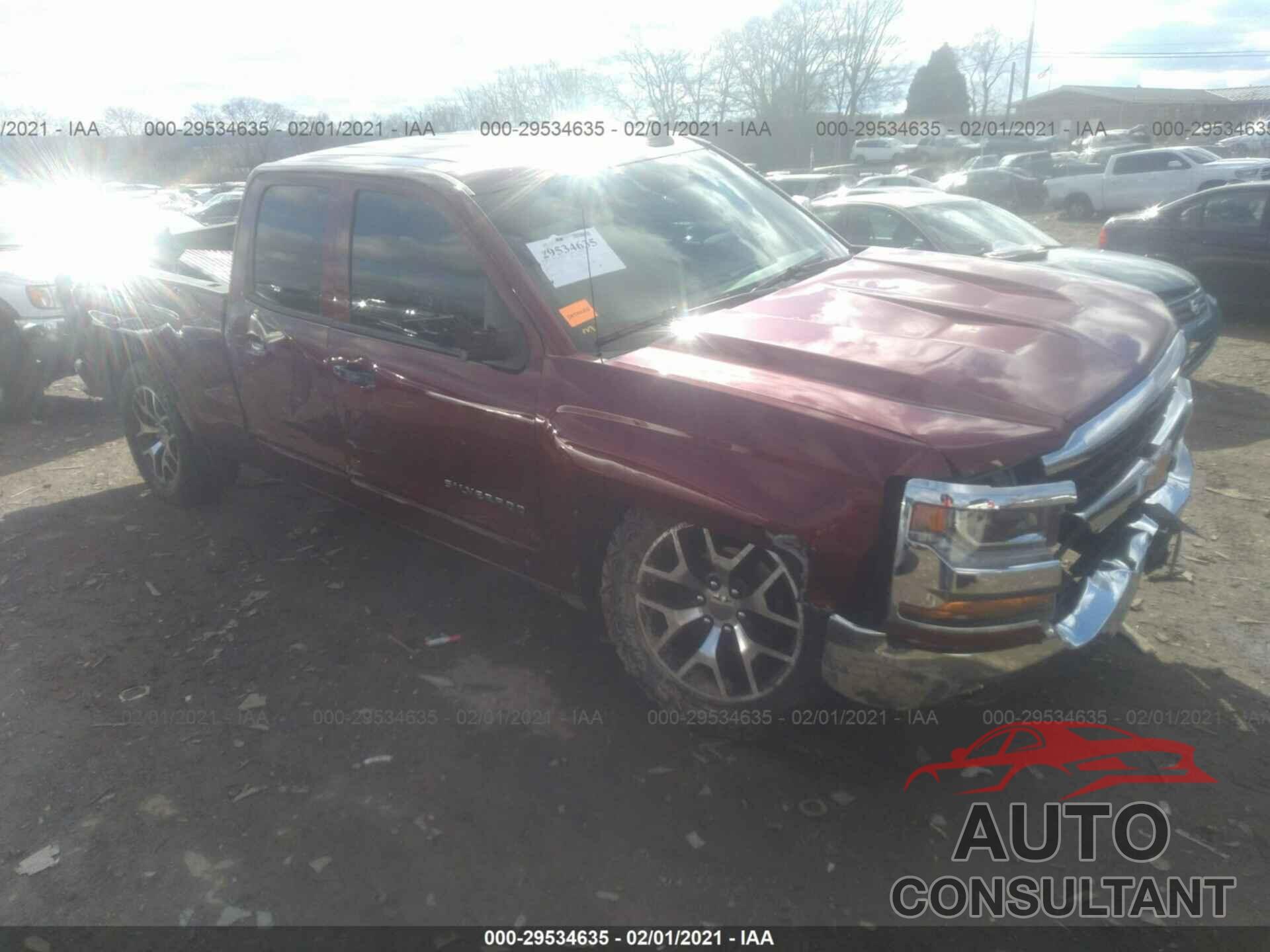 CHEVROLET SILVERADO 1500 2016 - 1GCRCREC1GZ265876