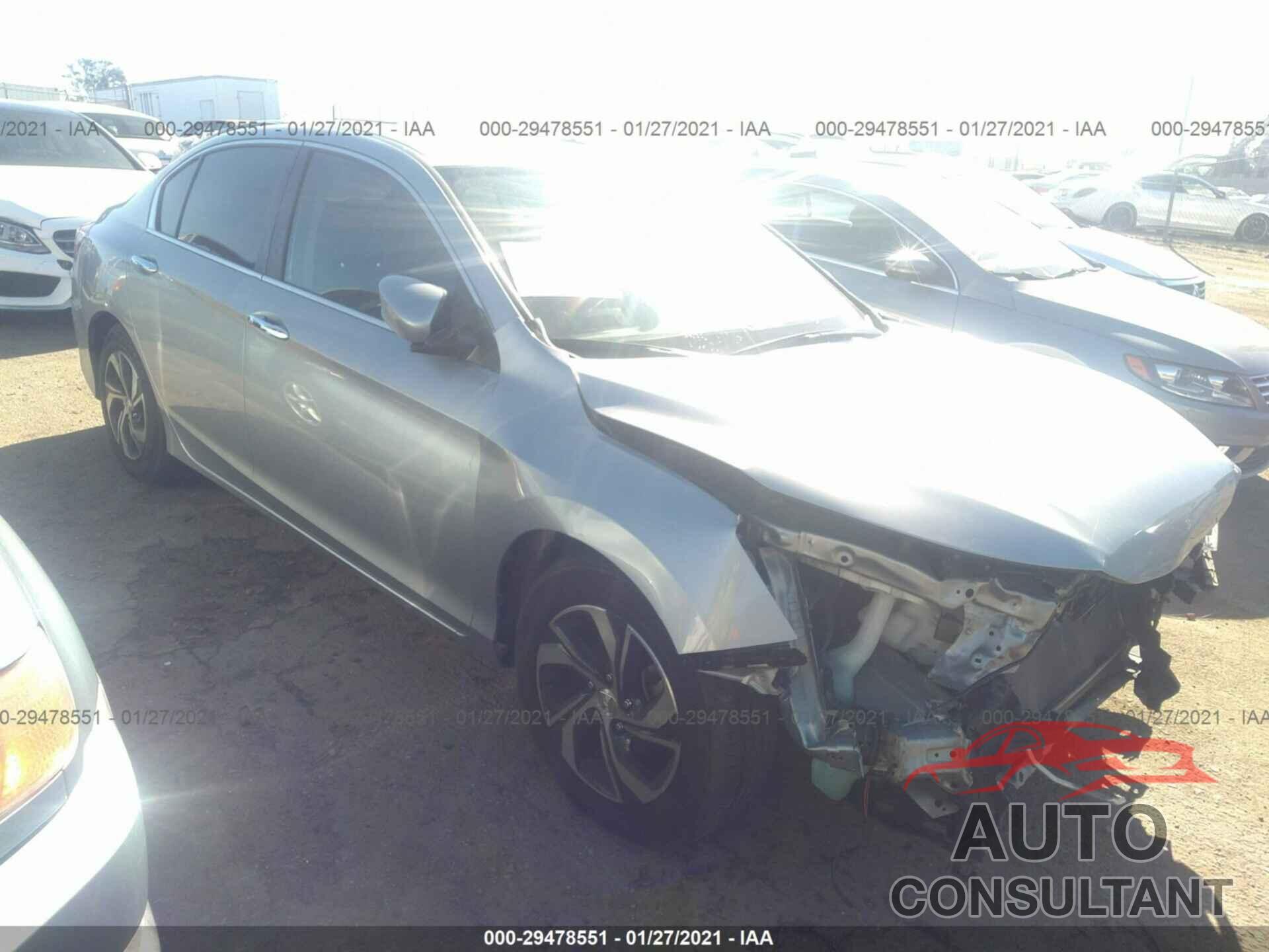 HONDA ACCORD SEDAN 2016 - 1HGCR2F38GA233064
