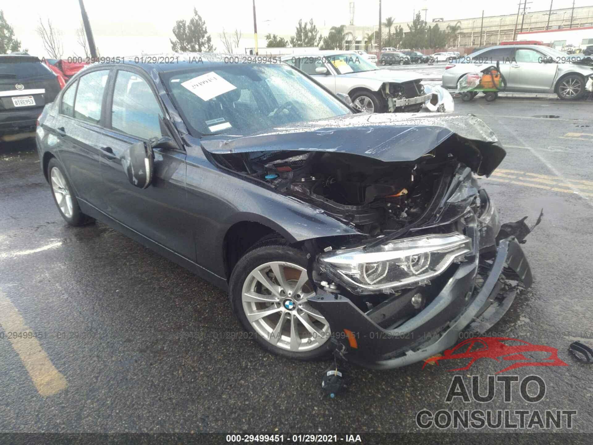 BMW 3 SERIES 2017 - WBA8E5G30HNU43925