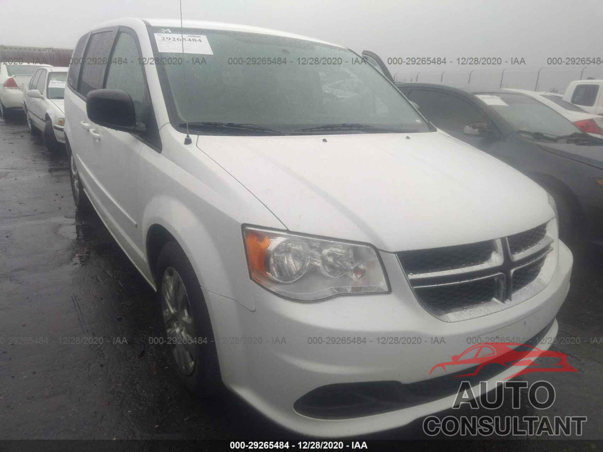 DODGE GRAND CARAVAN 2016 - 2C4RDGBGXGR340321