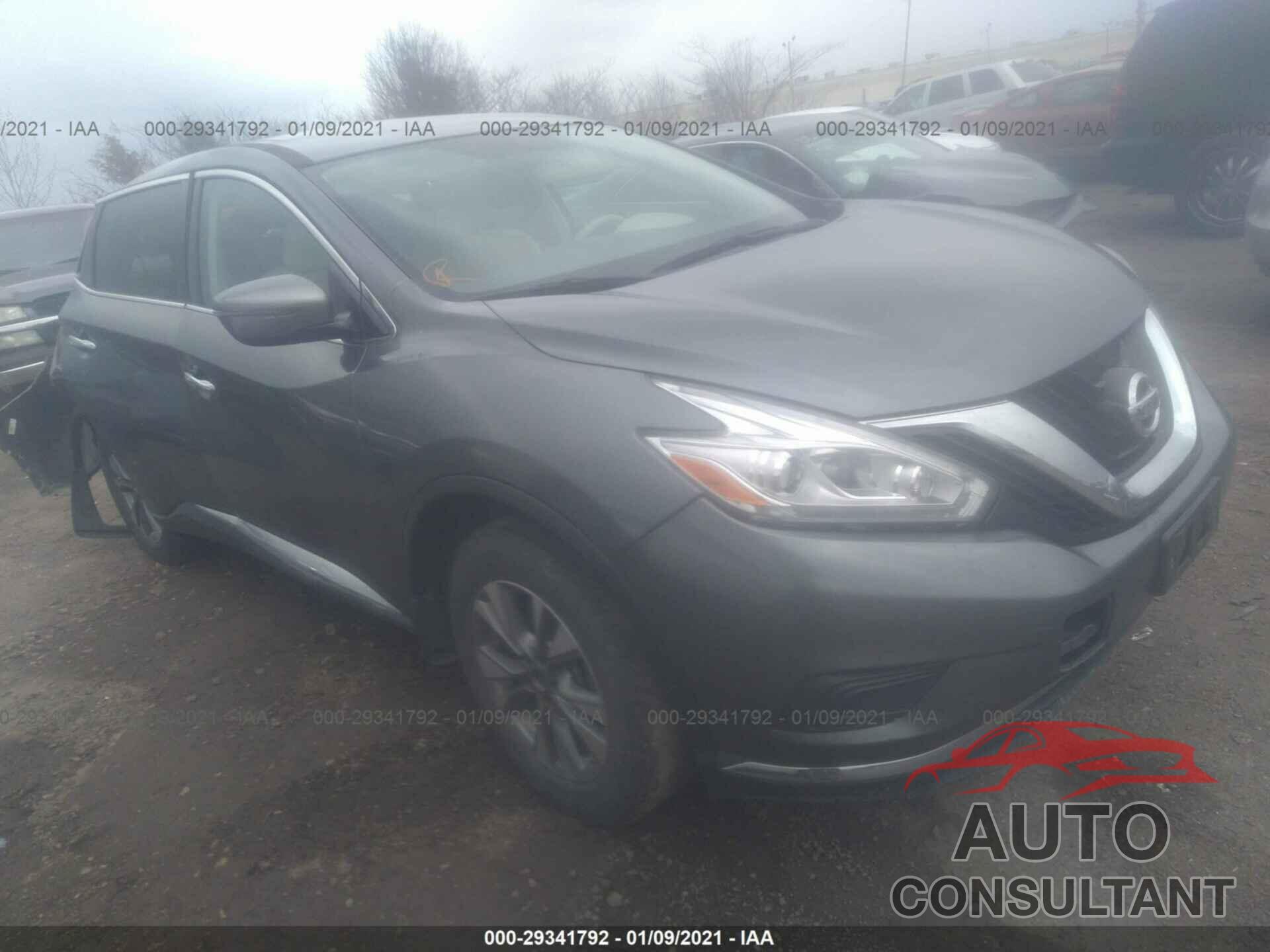 NISSAN MURANO 2016 - 5N1AZ2MG9GN165969