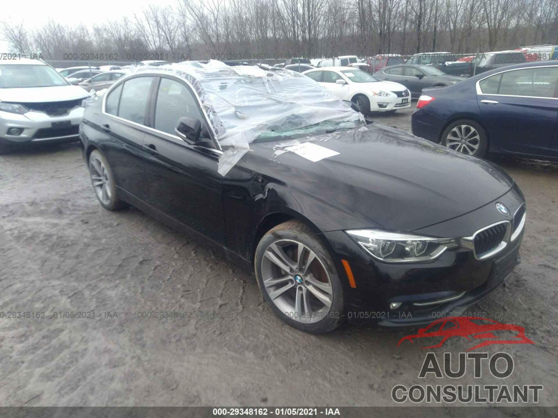 BMW 3 SERIES 2017 - WBA8D9G54HNU60190