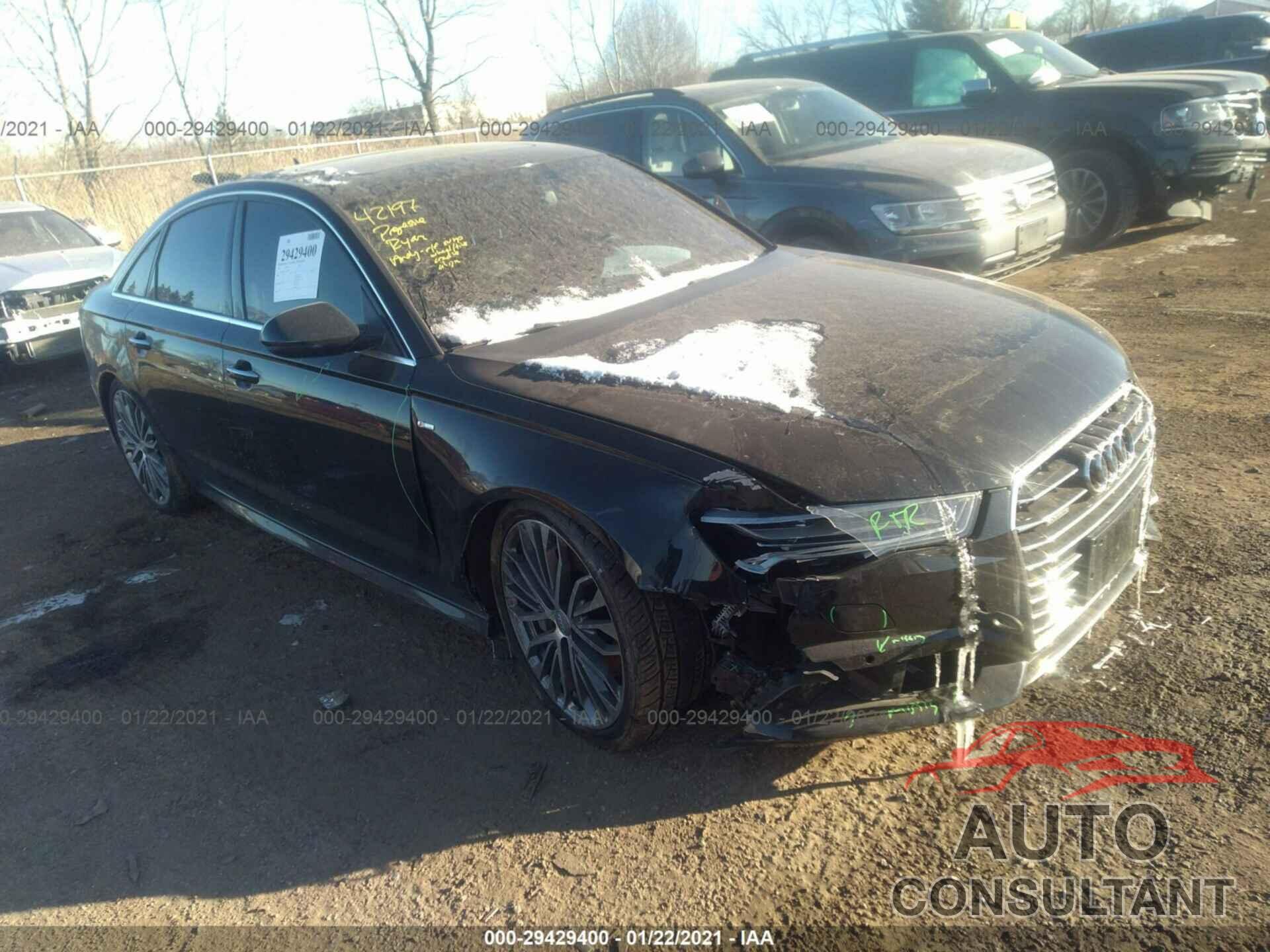 AUDI A6 2016 - WAUGFAFC1GN134787